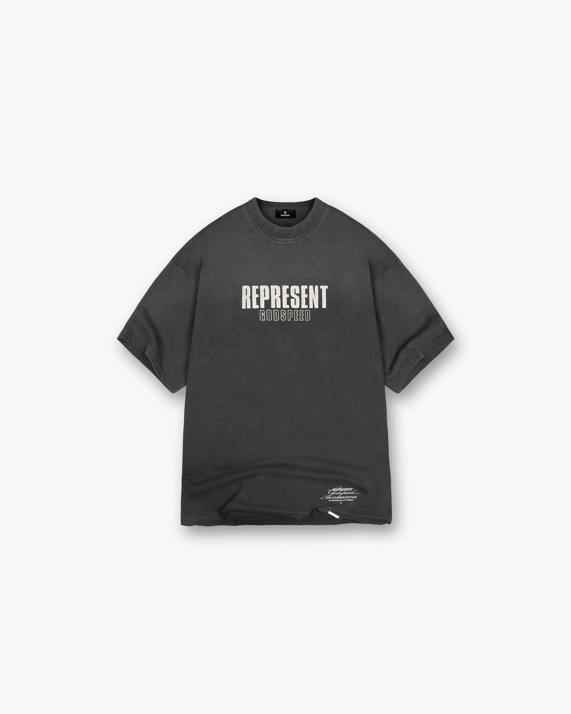 Godspeed T-Shirt - Noir Vieilli