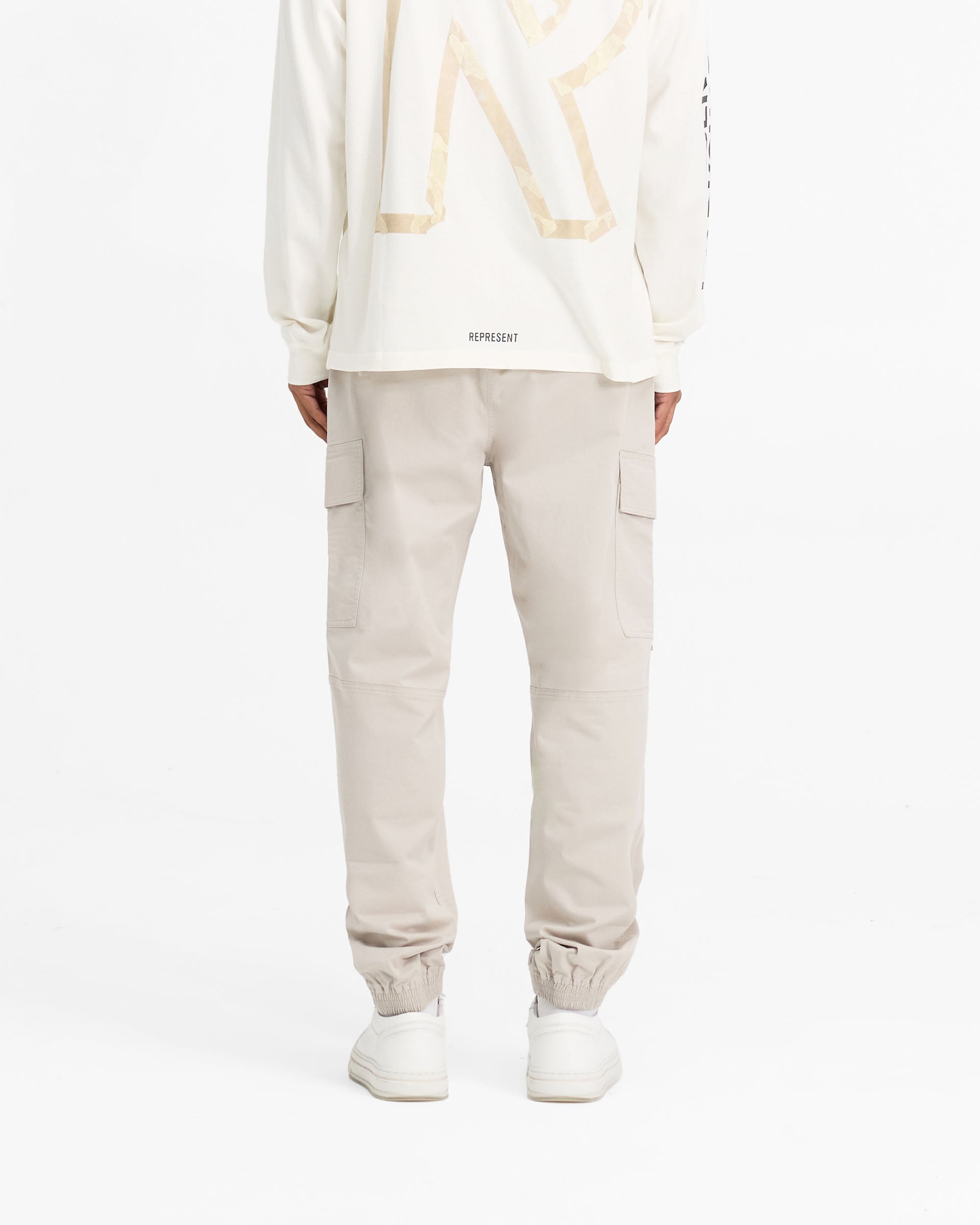 Cargo Pant Cuffed - Stein