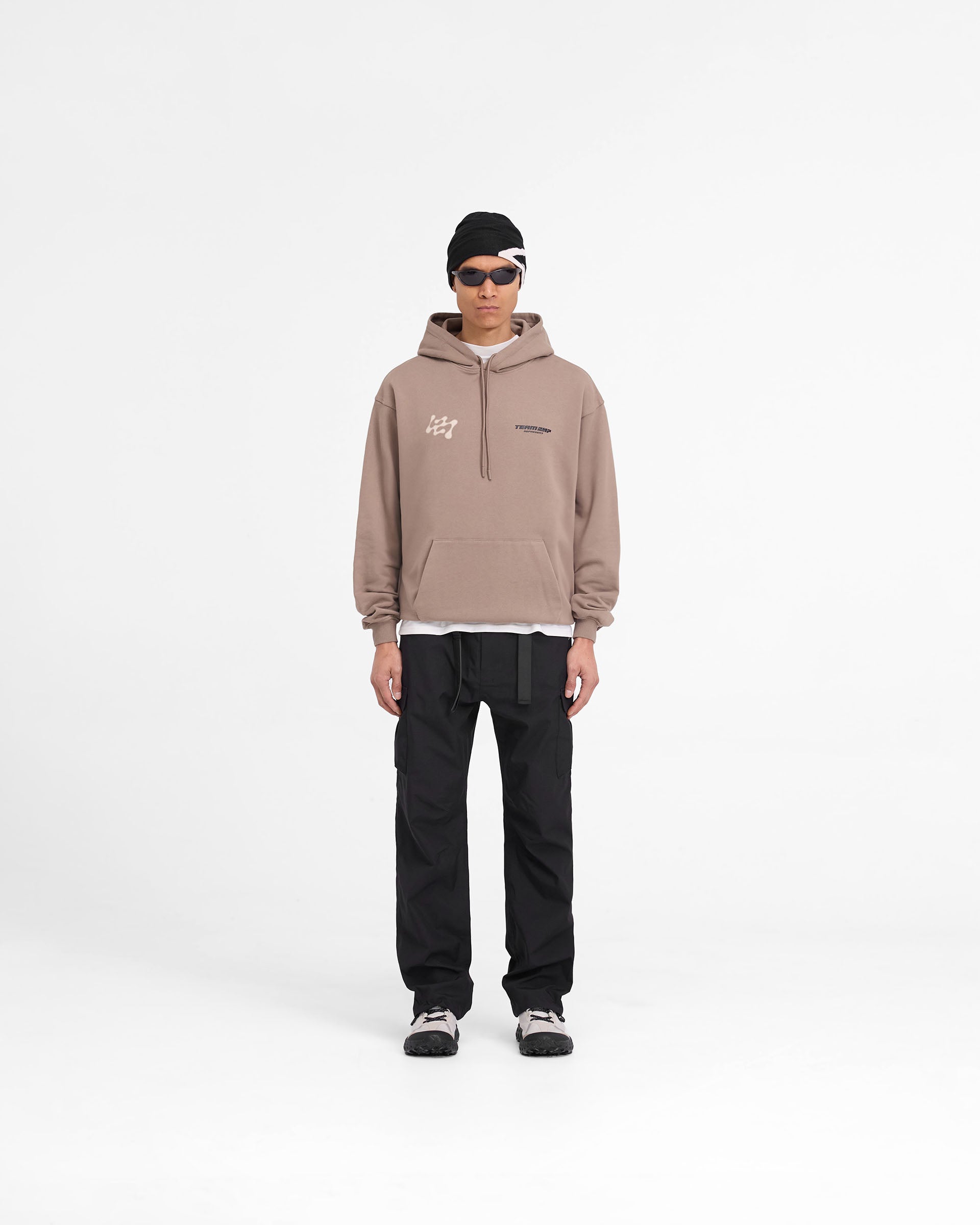 247 Future Terrains Oversized Hoodie - Umbra