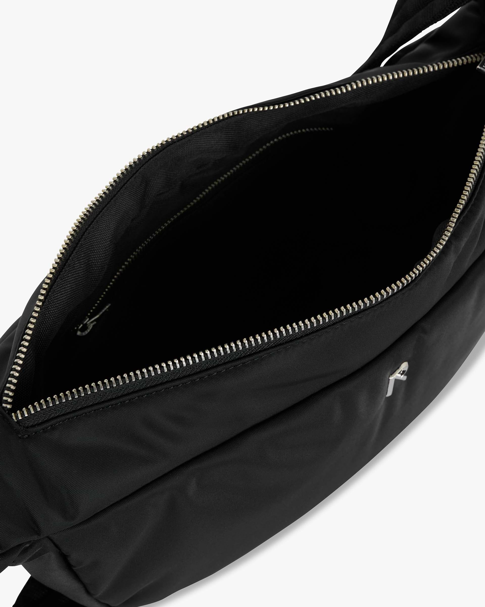 Initial Nylon Sling Bag - Noir