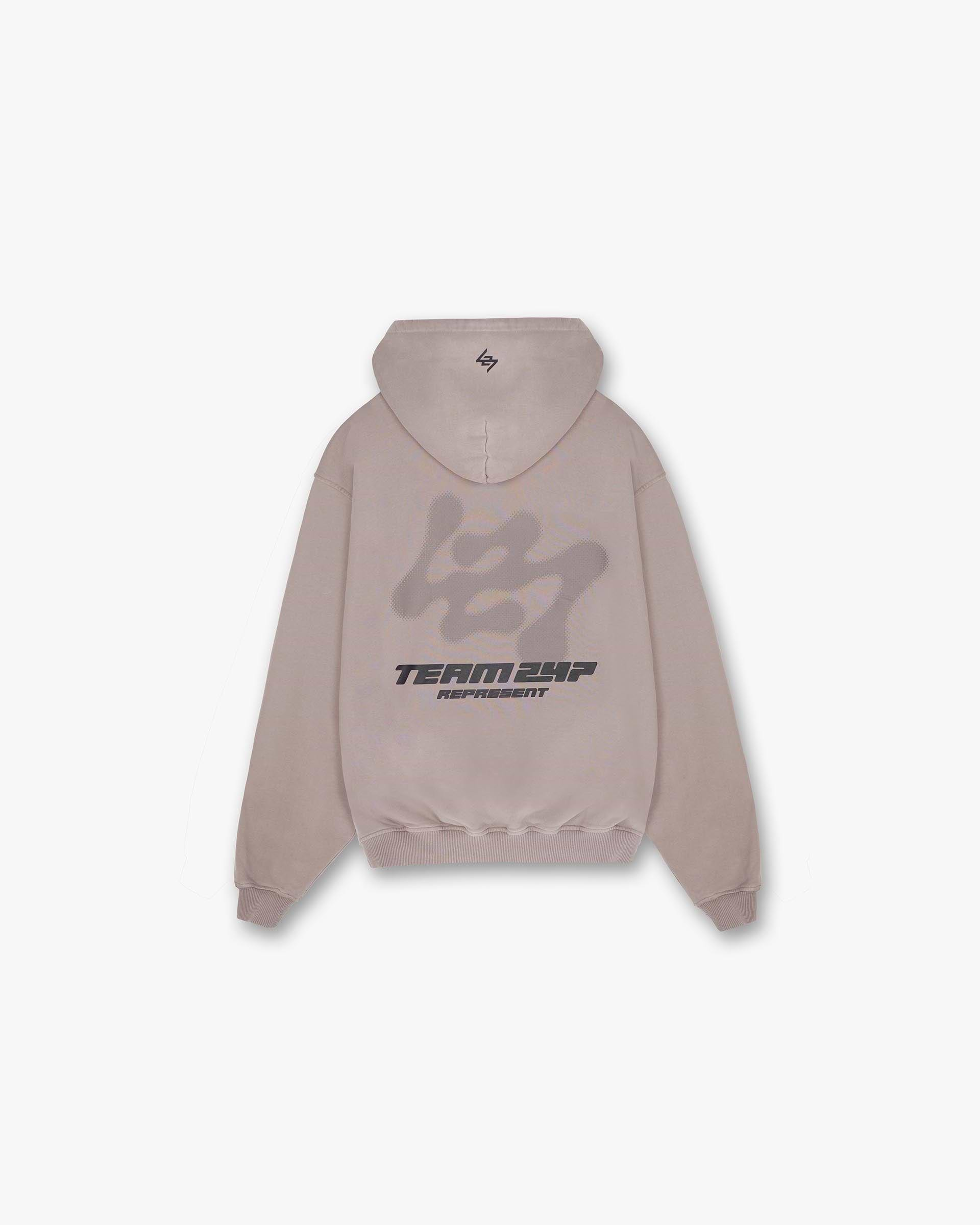 247 Future Terrains Oversized Hoodie - Moonrock