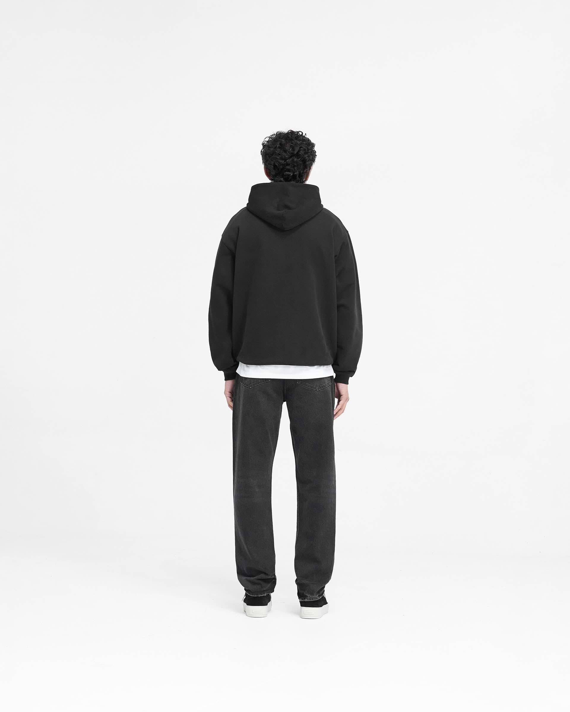 Script Logo Hoodie - Black