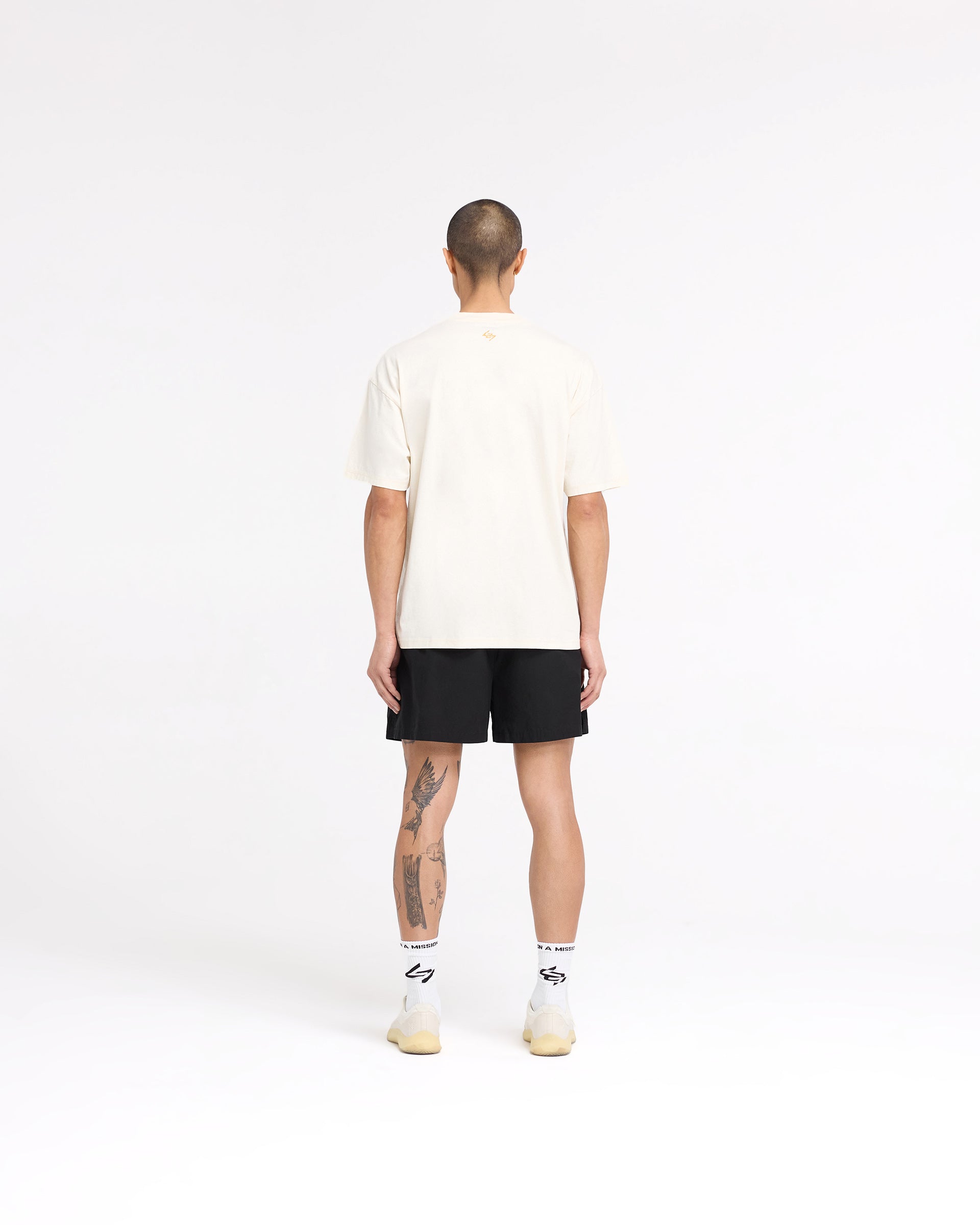 247 Represent Gymnasium Track Short - Dunkelschwarz