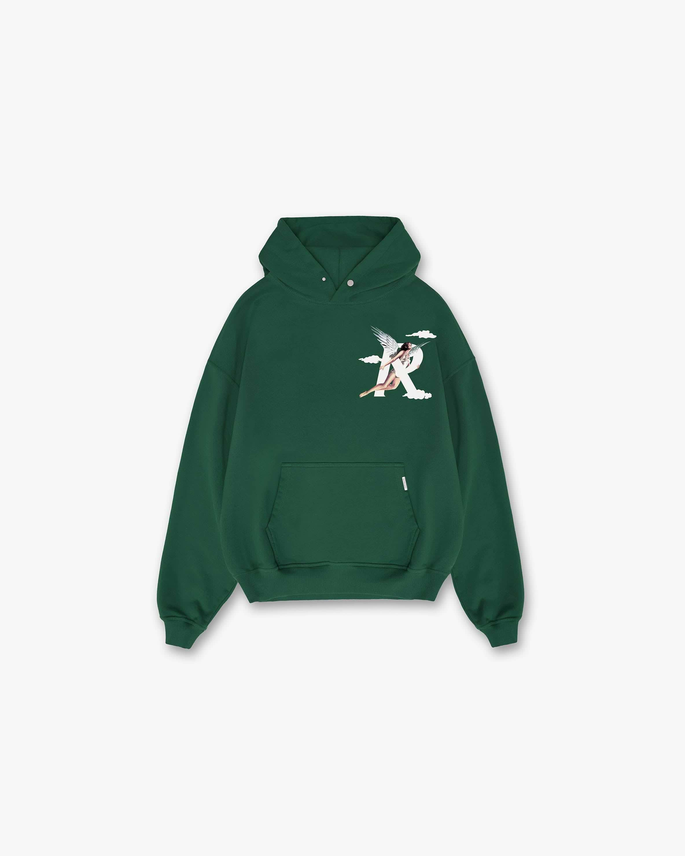 Storms in Heaven Hoodie | Racing Green | REPRESENT CLO