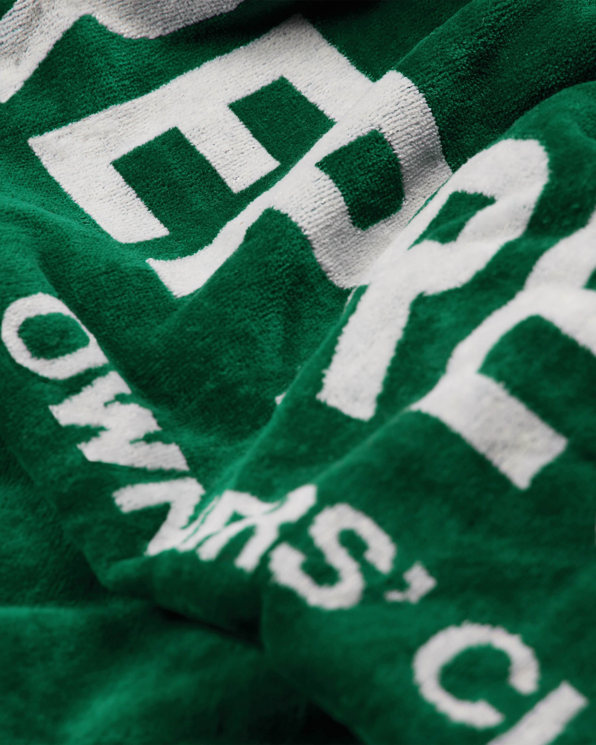 Represent Owners Club Towel | Racing Green Accessories Owners Club | Represent Clo