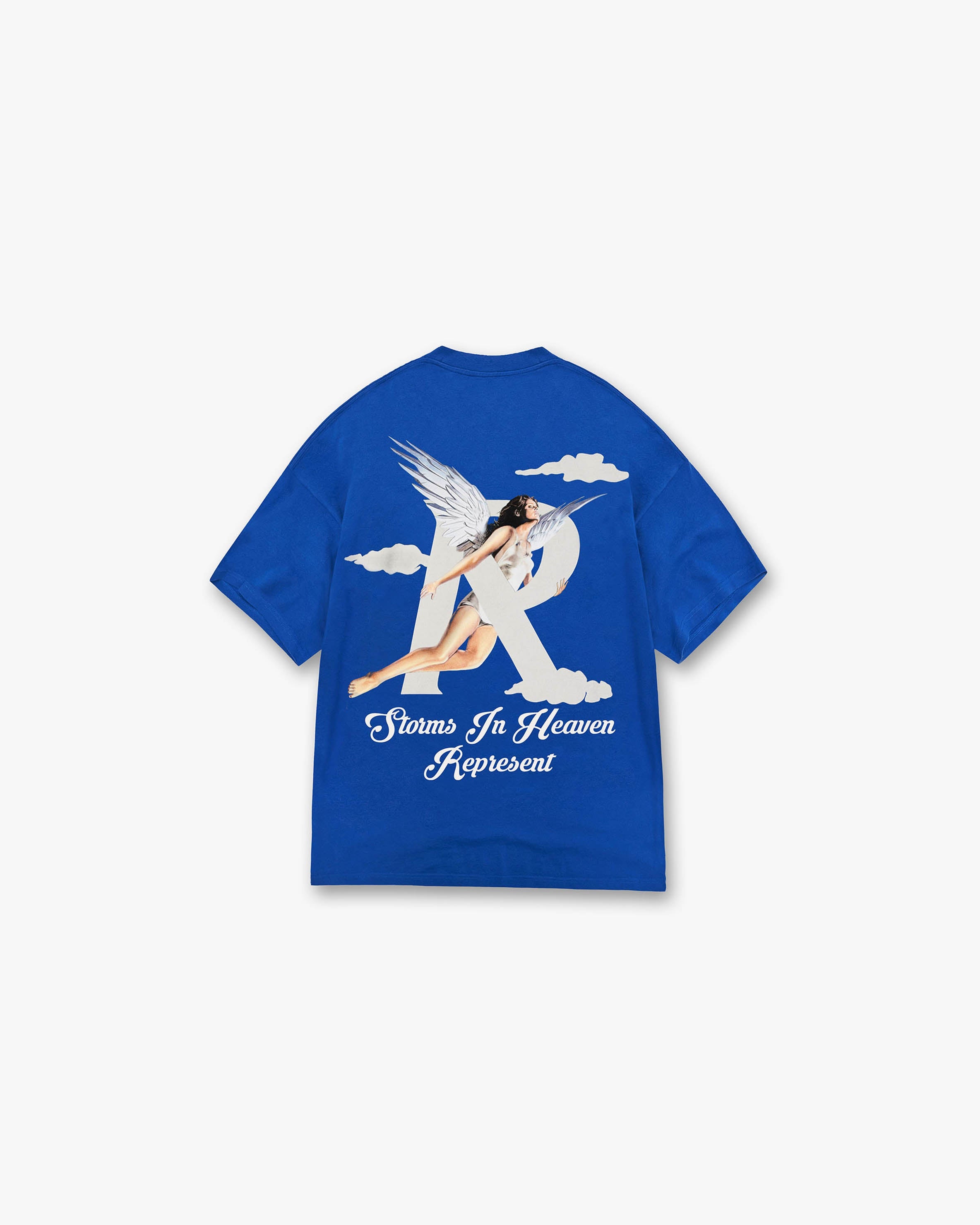 Storms In Heaven T-Shirt | Cobalt T-Shirts SS23 | Represent Clo