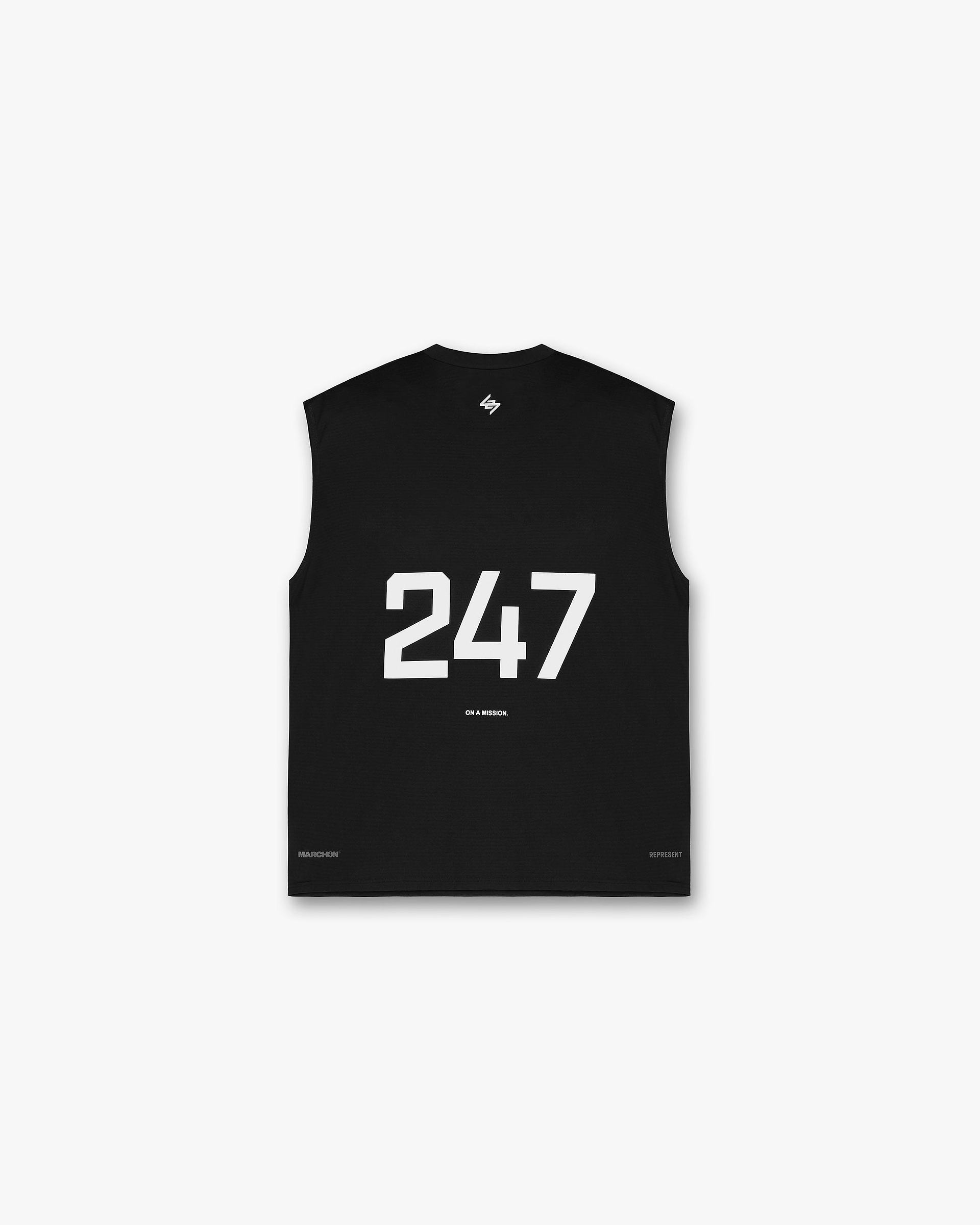 Team 247 Oversized Tank x Marchon - Black
