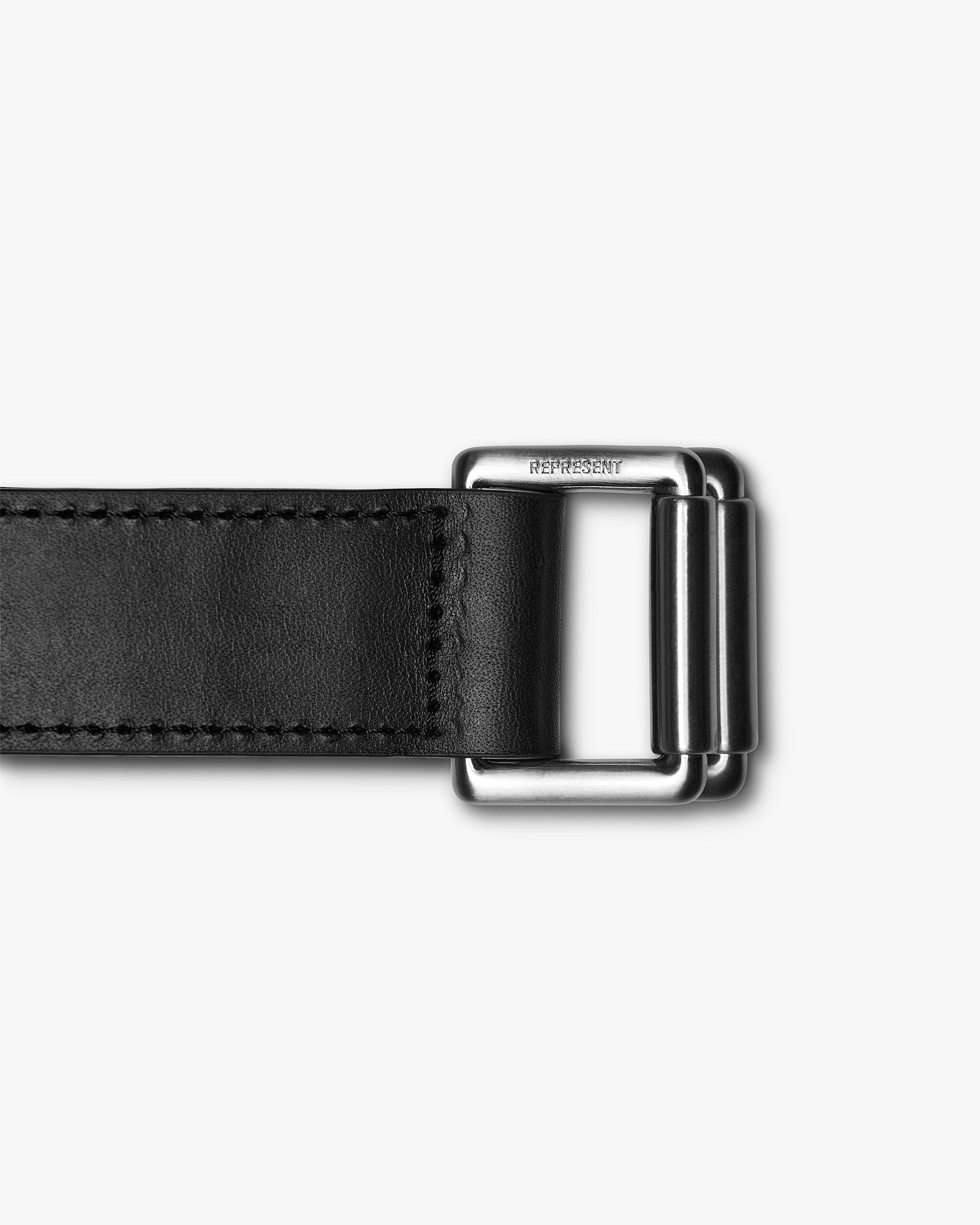 Represent Jacquard Webbing Belt - Black