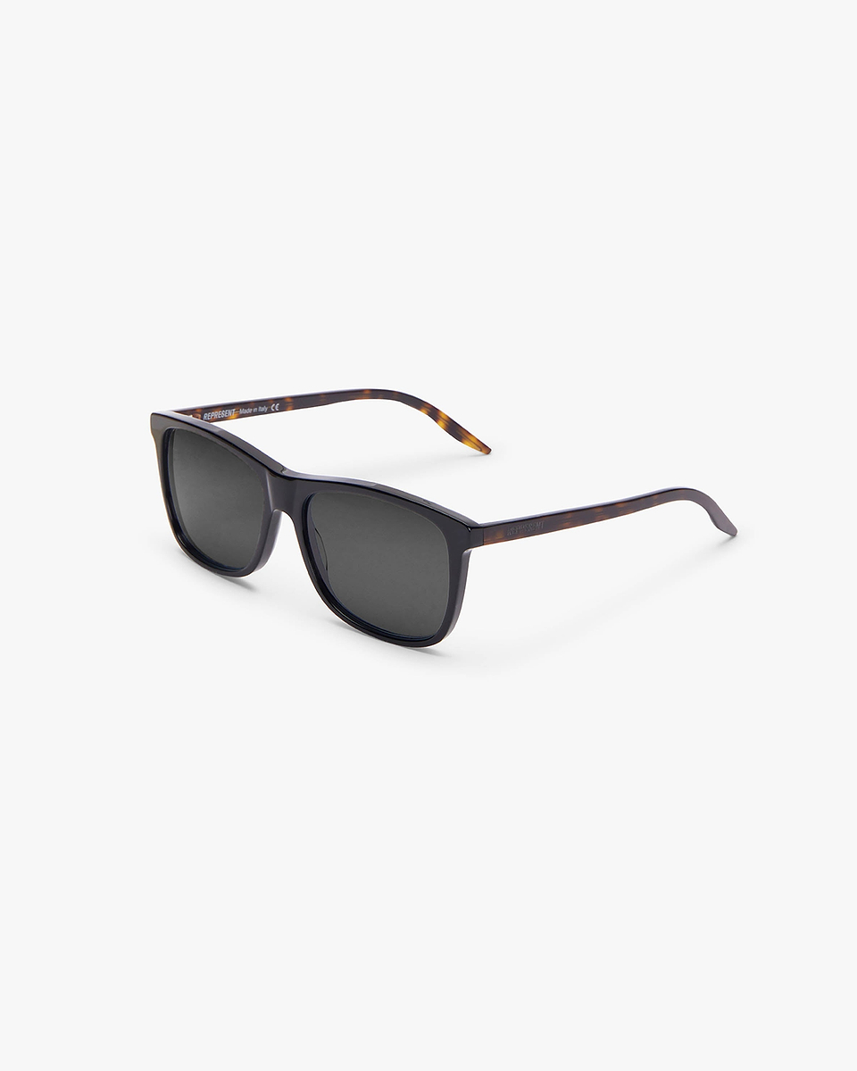 gucci 57mm square sunglasses black grey