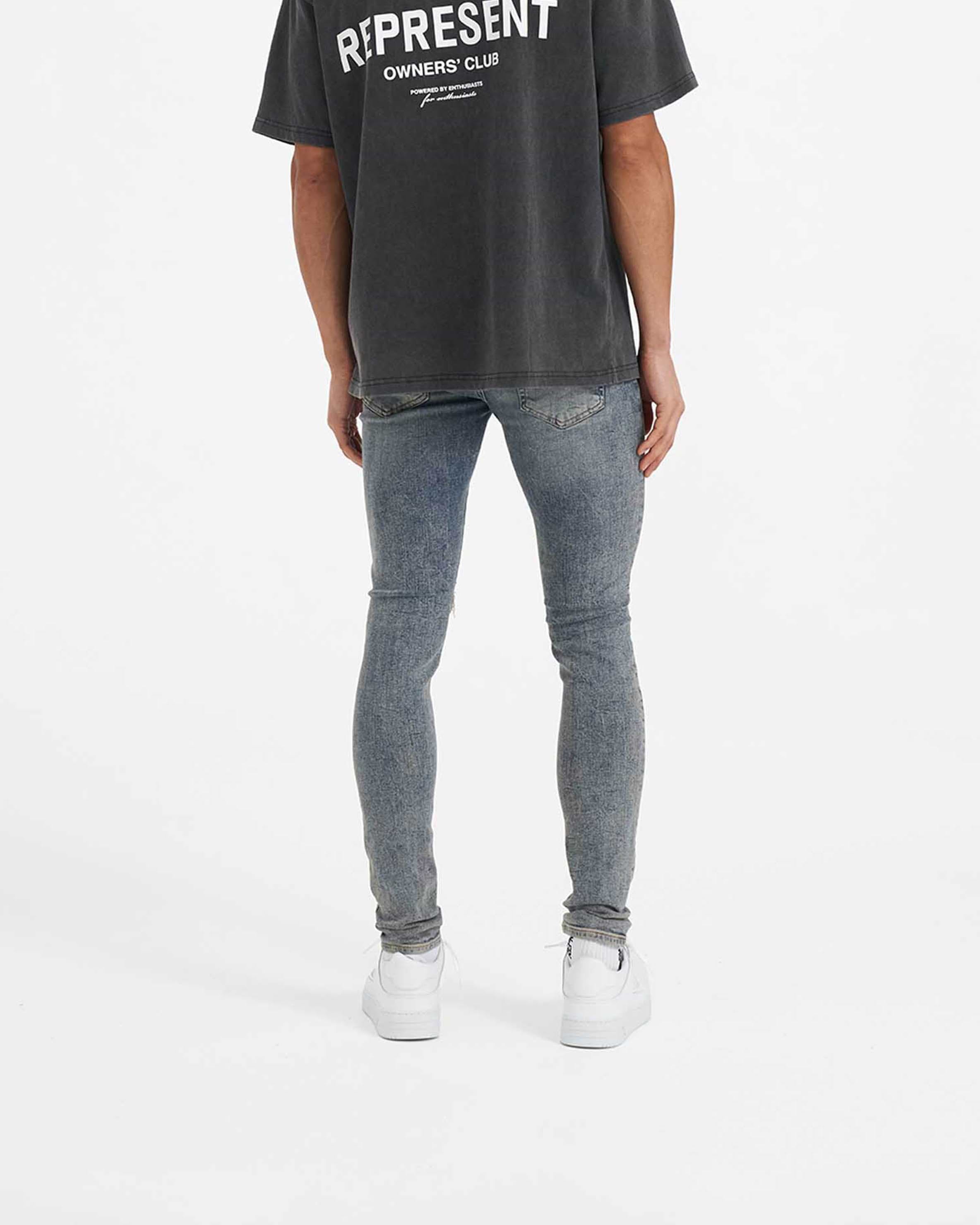 Destroyer Denim – Blau Creme