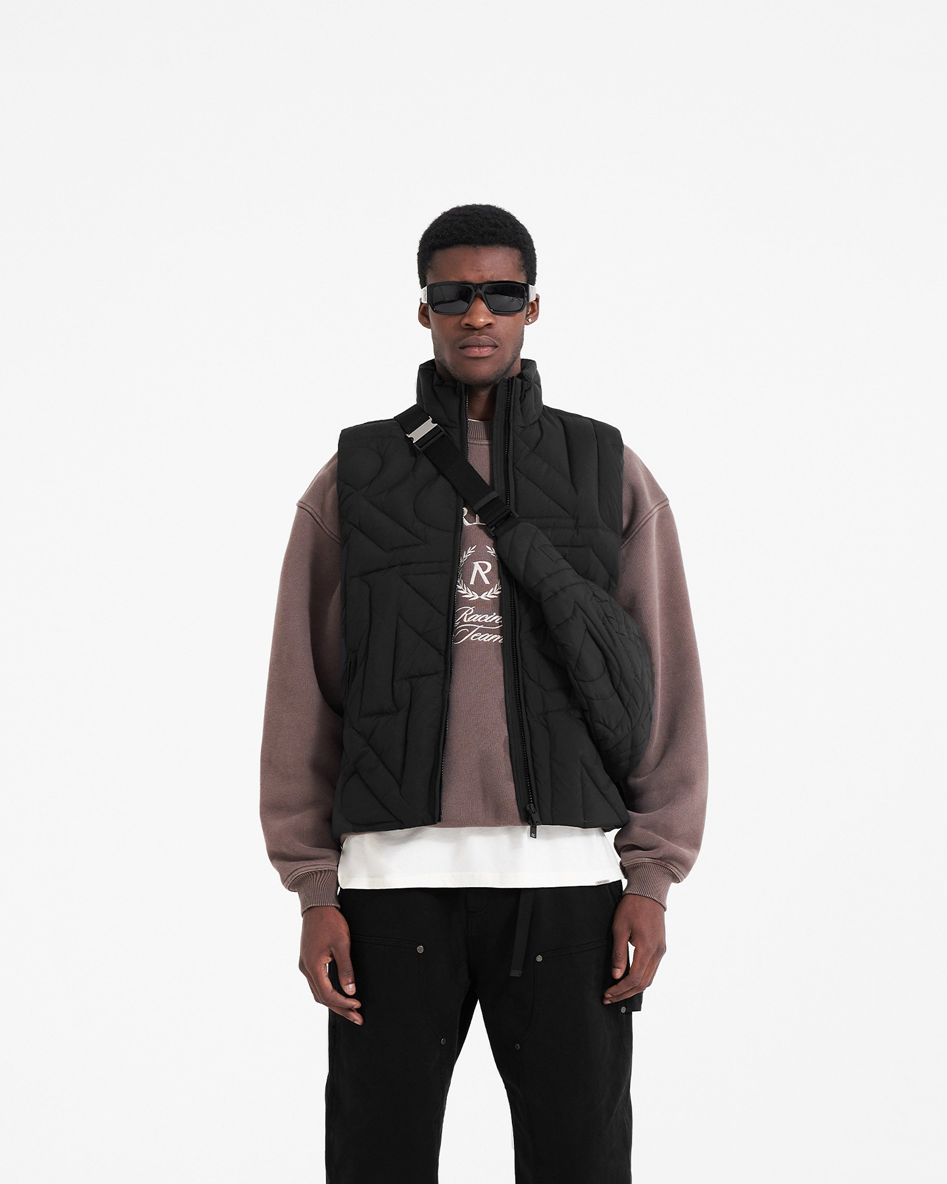 Initial Gilet - Black