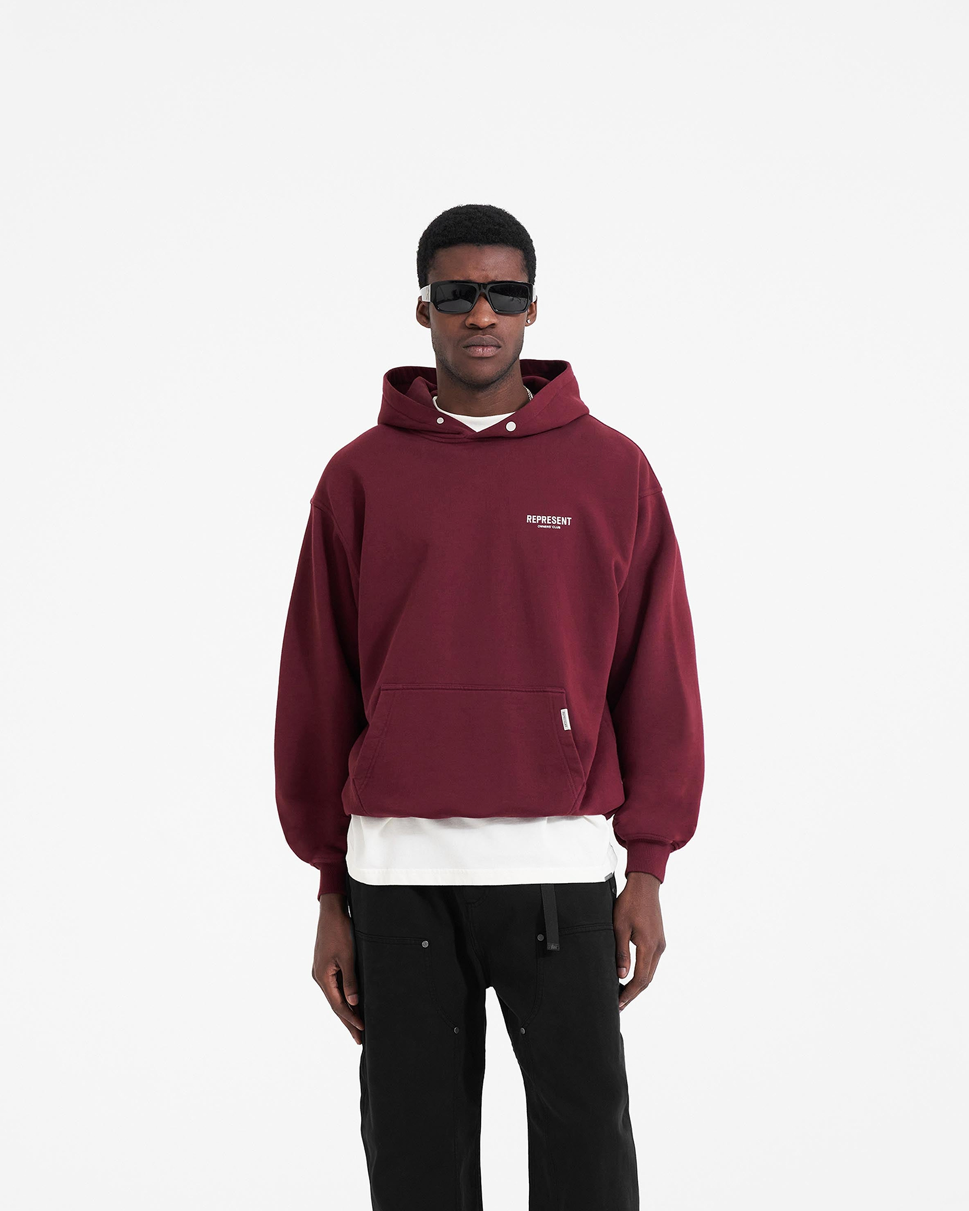 Represent Owners Club Hoodie - Maroon