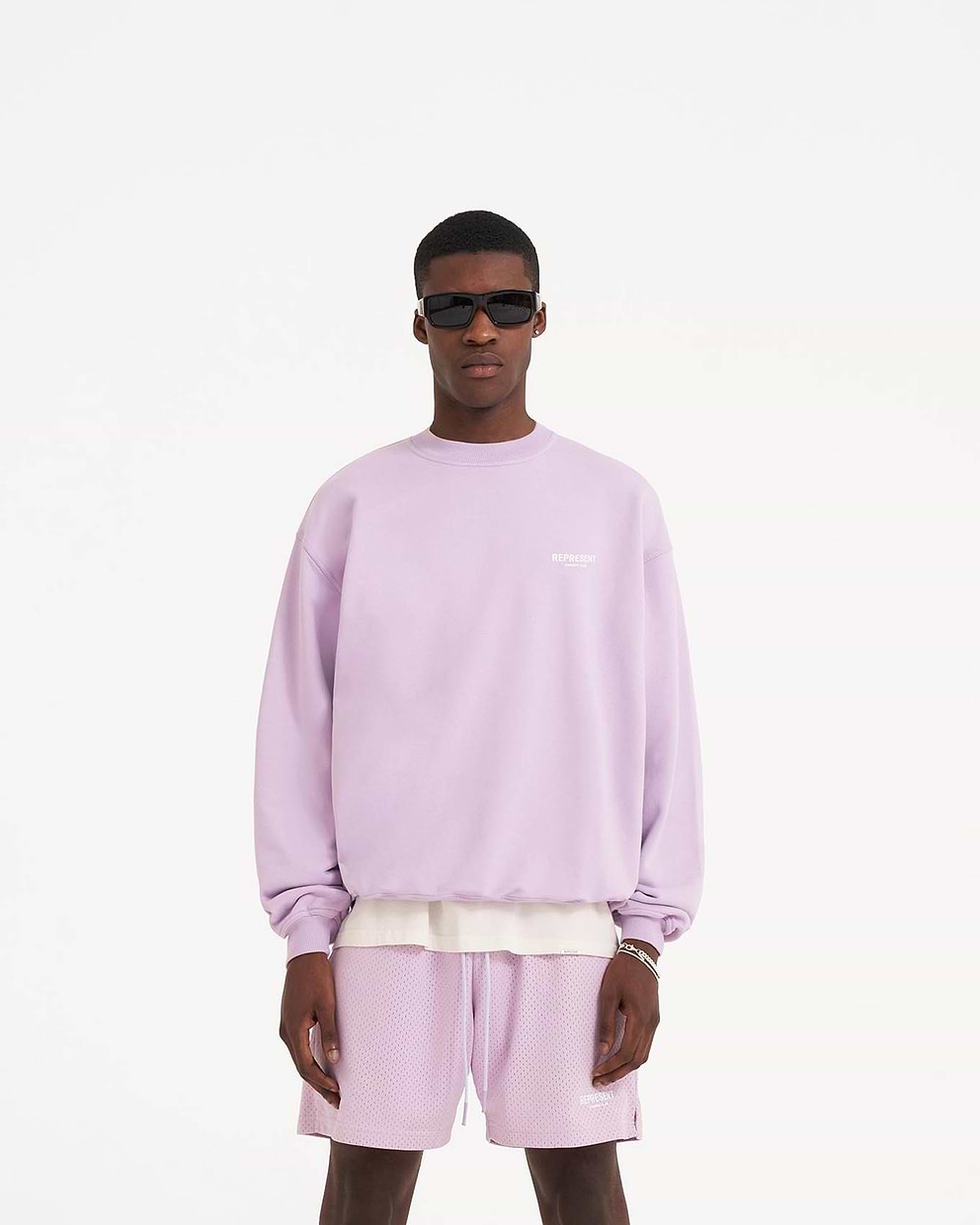 Lilac Sweater | Owners' Club | REPRESENT CLO