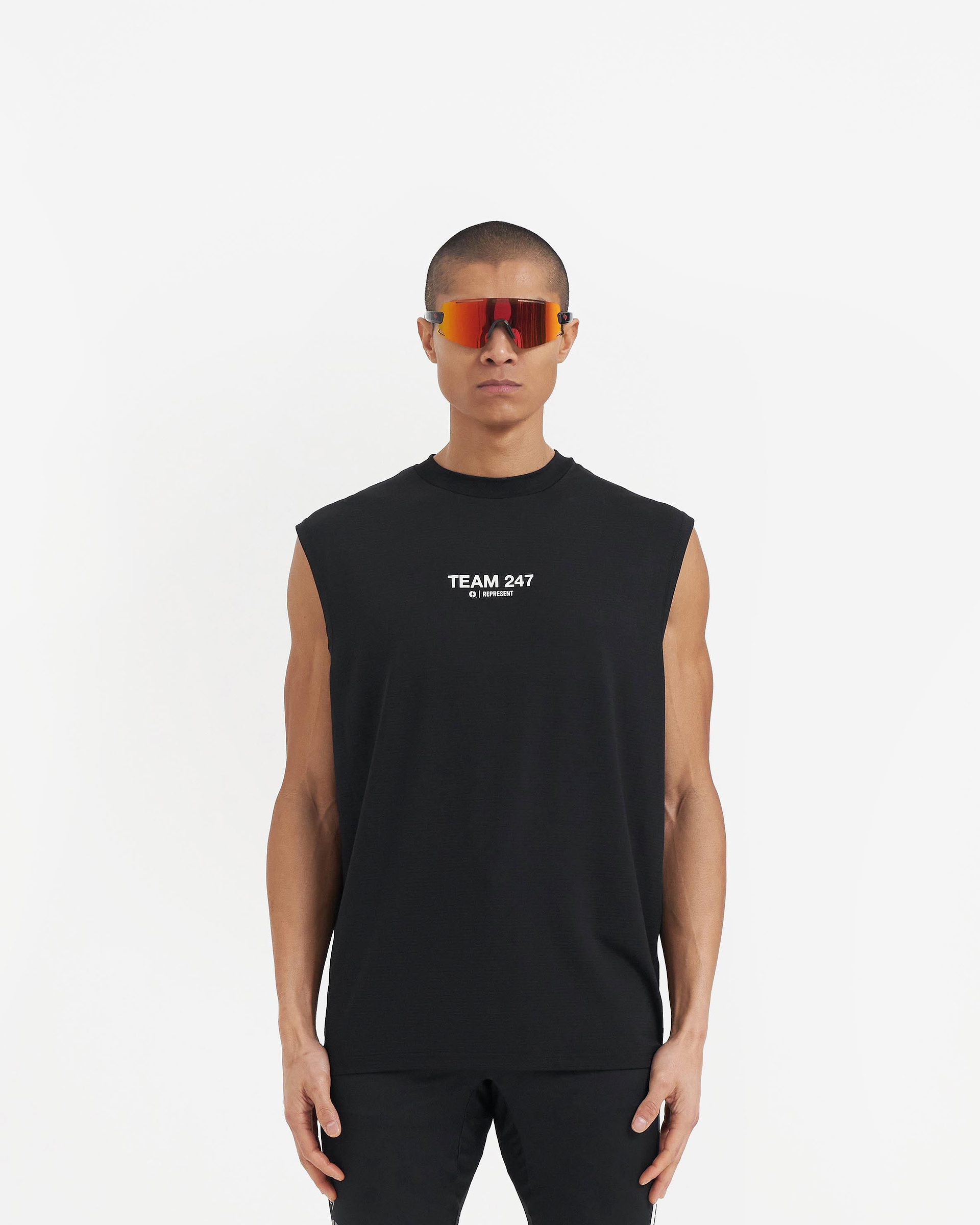 Team 247 Oversized Tank x Marchon - Black