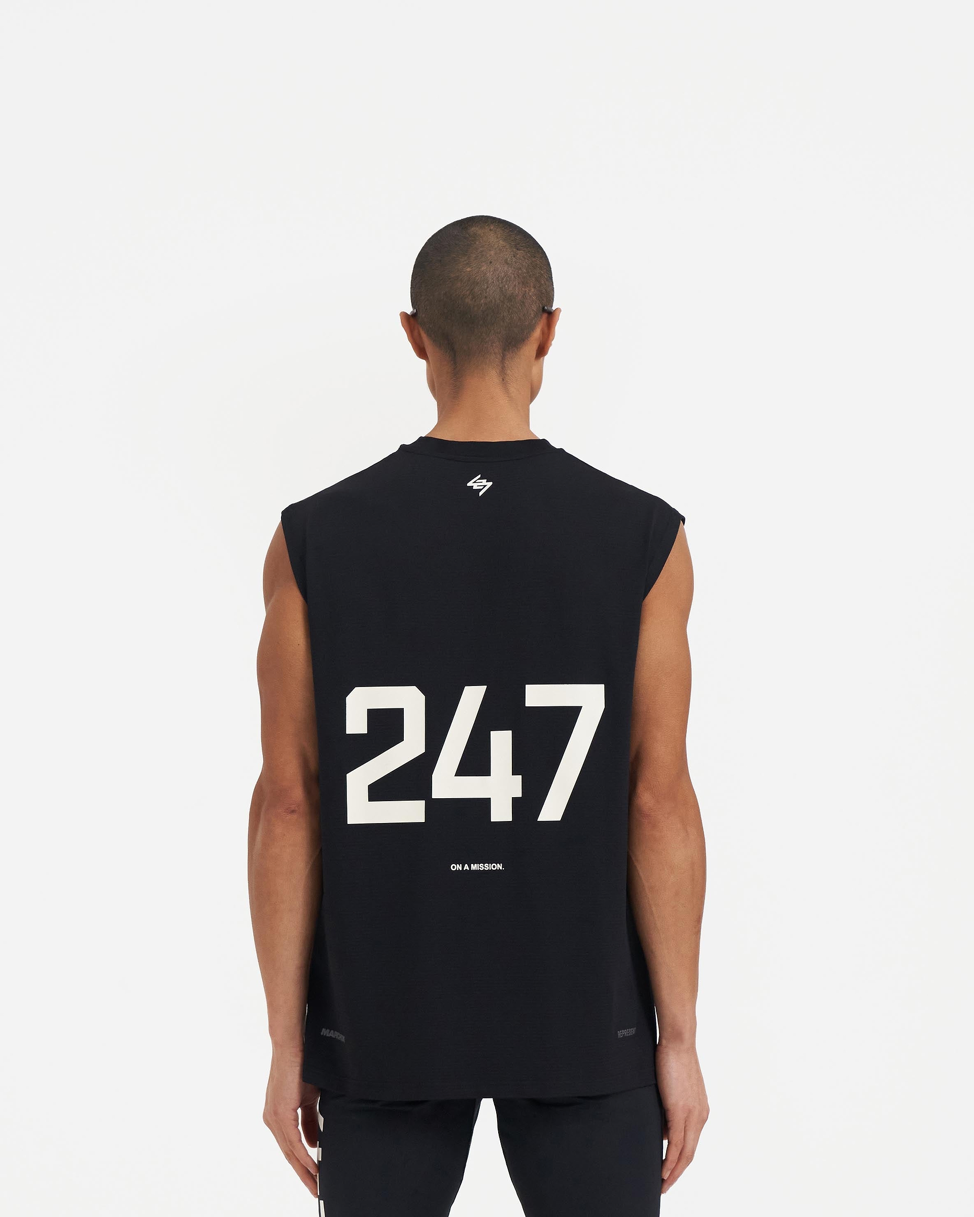 Team 247 Oversized Tank x Marchon - Black