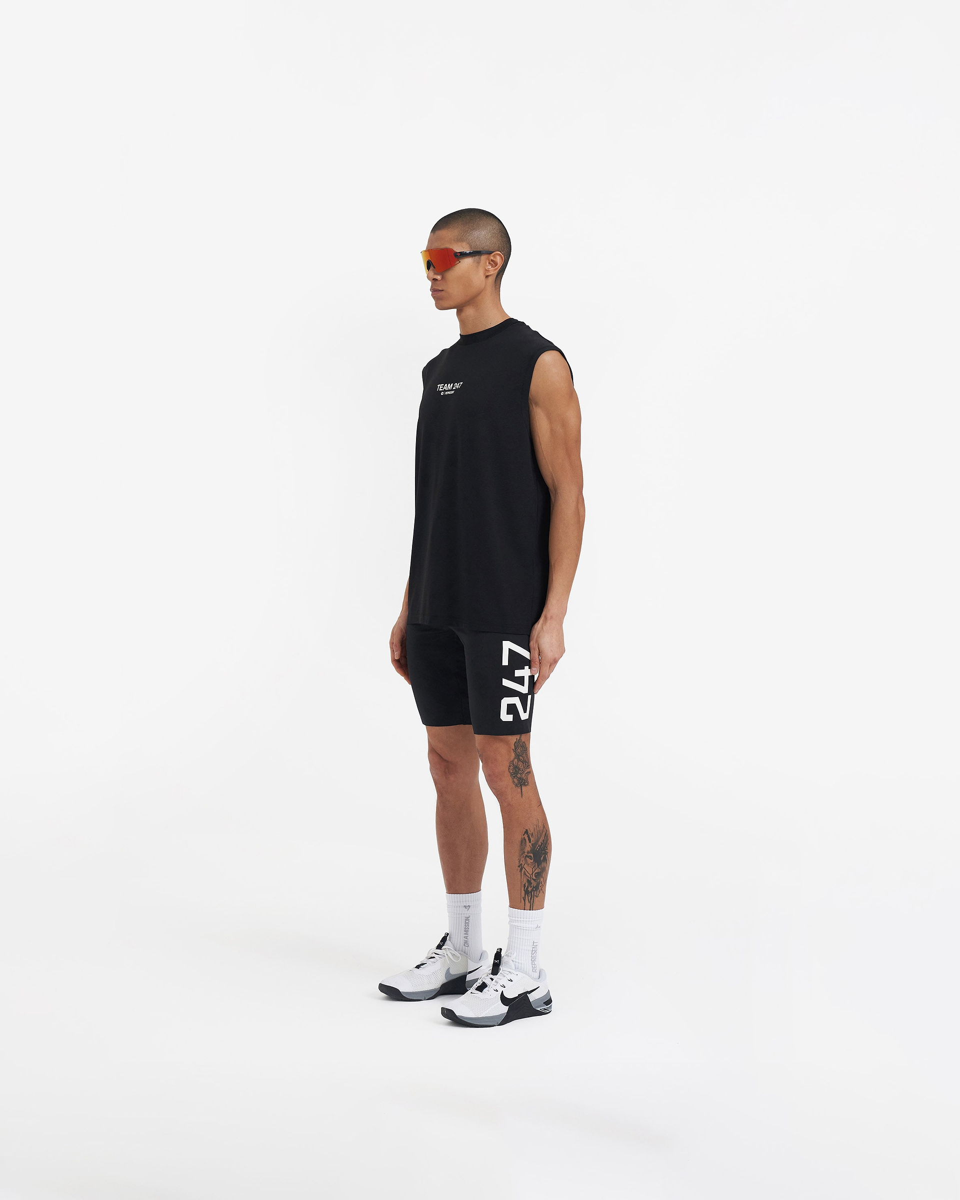 Team 247 Oversized Tank x Marchon - Black