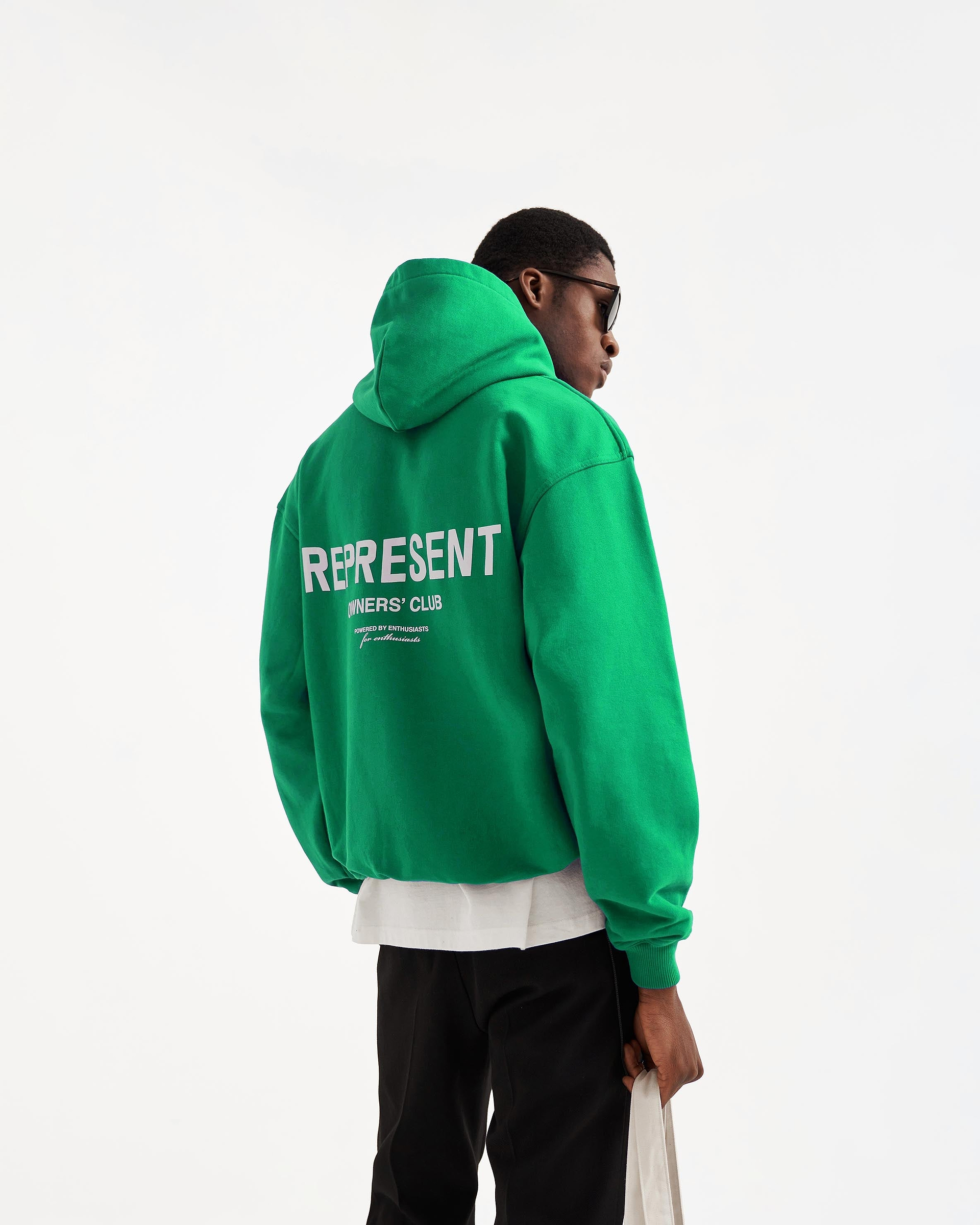 Represent Owners Club Hoodie - Island Green