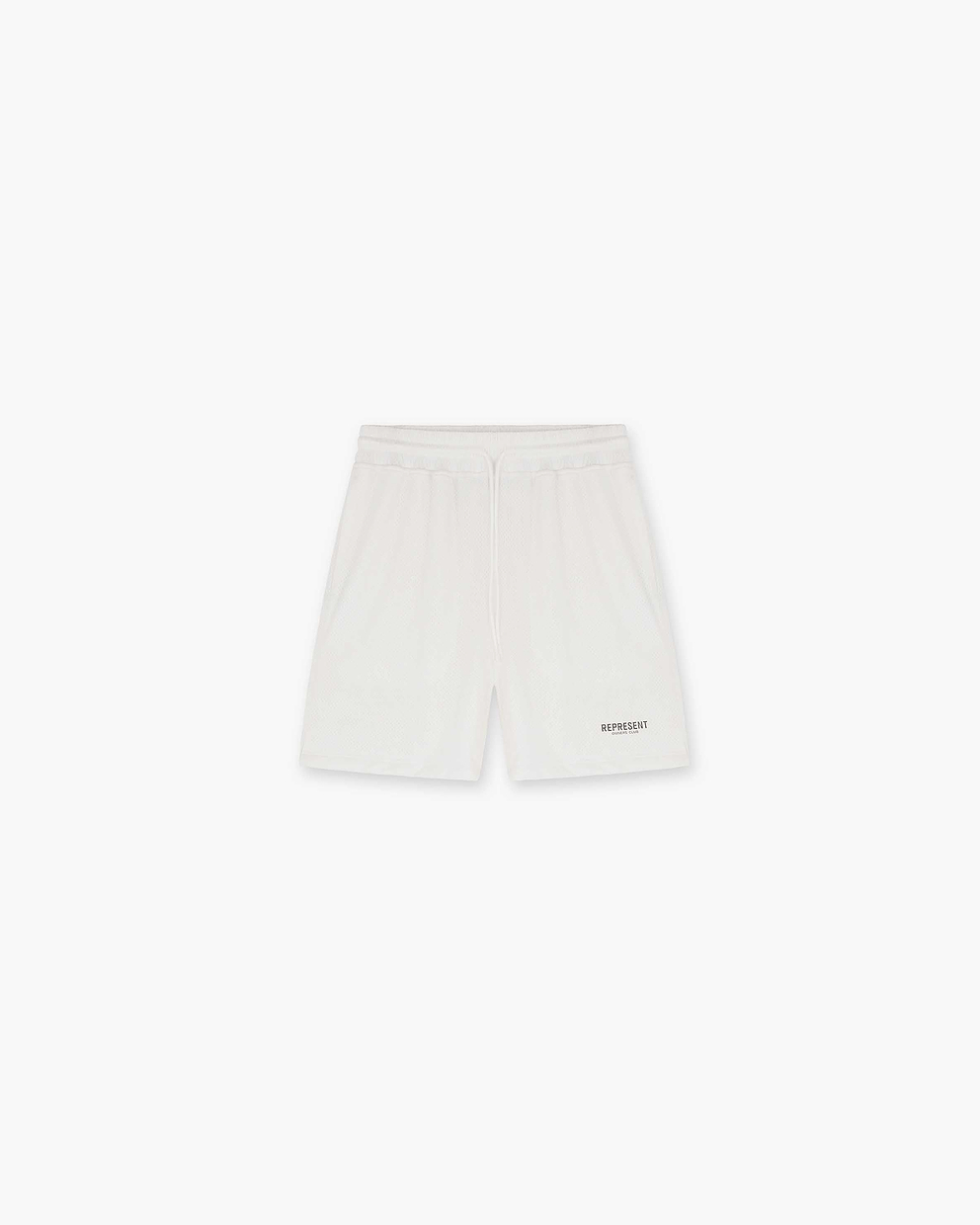 Represent Owners Club Mesh Shorts - Flat White