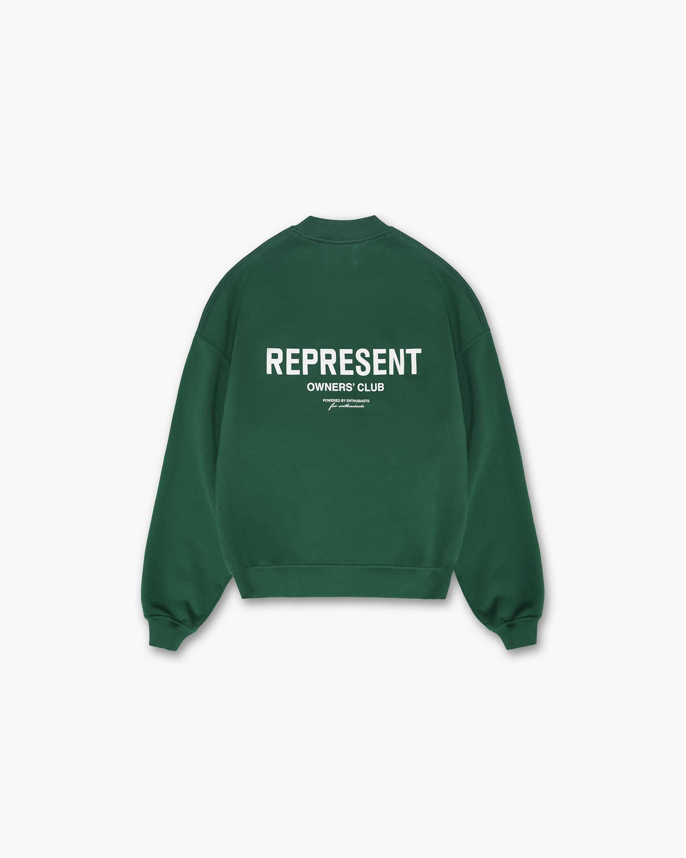 Represent Owners Club Sweater | Racing Green Sweaters Owners Club | Represent Clo