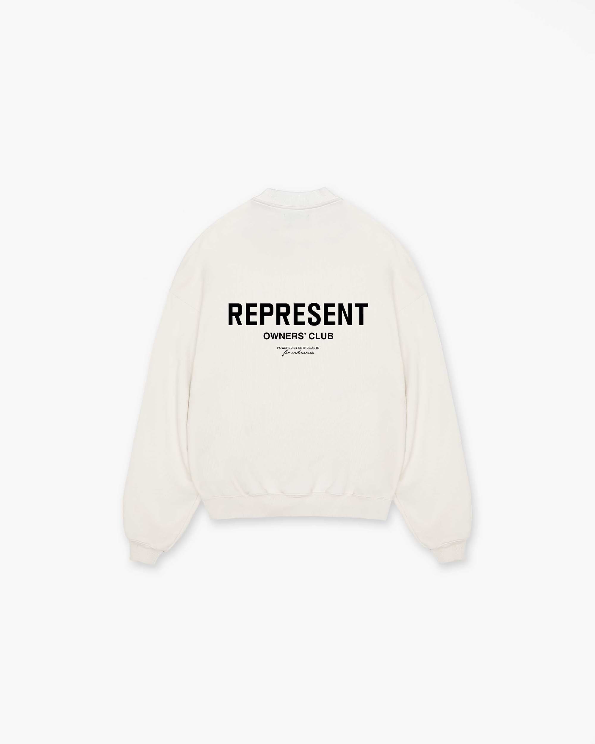 Represent Owners Club Sweater | Flat White Sweaters Owners Club | Represent Clo