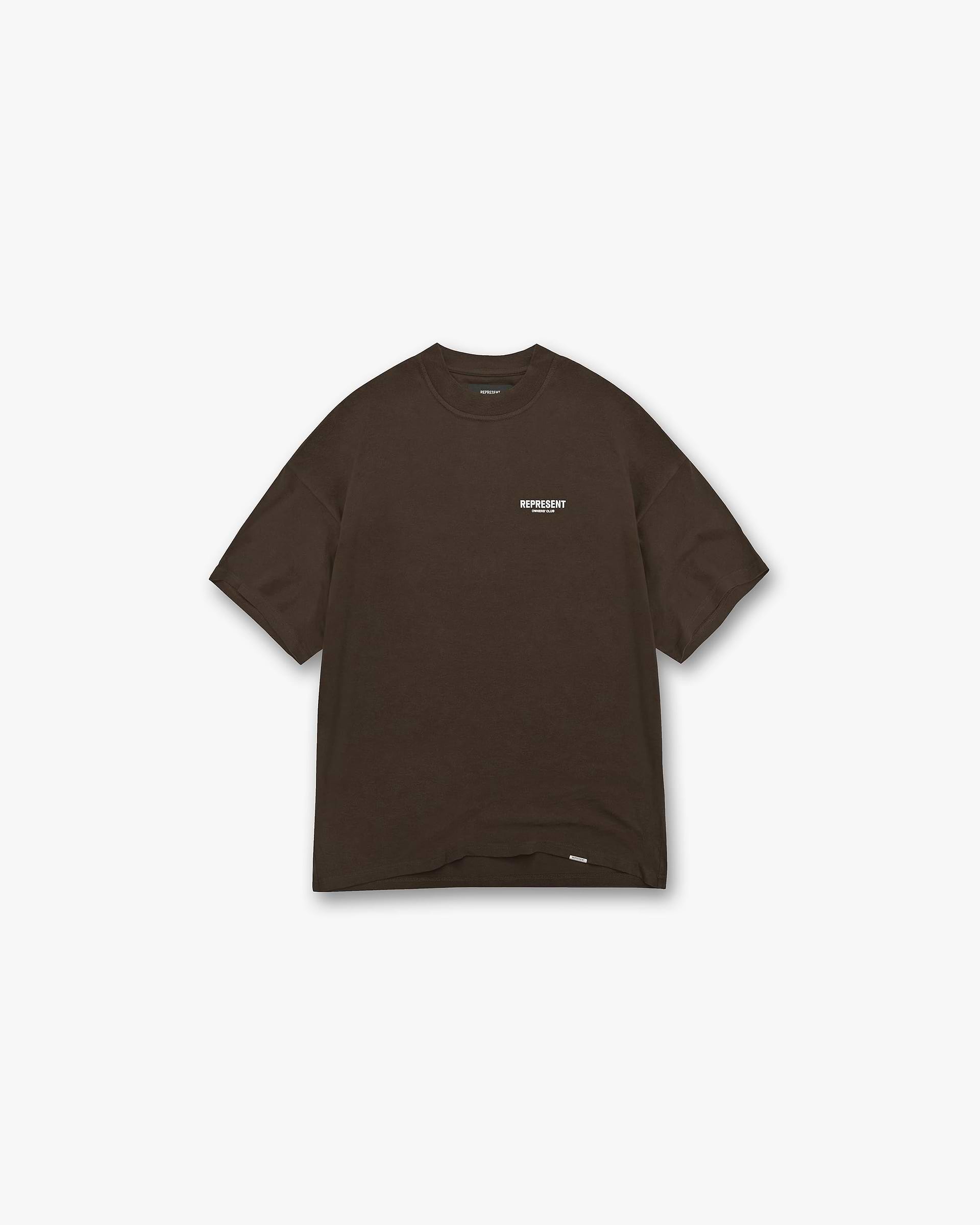 Represent Owners Club T-Shirt | Brown T-Shirts Owners Club | Represent Clo