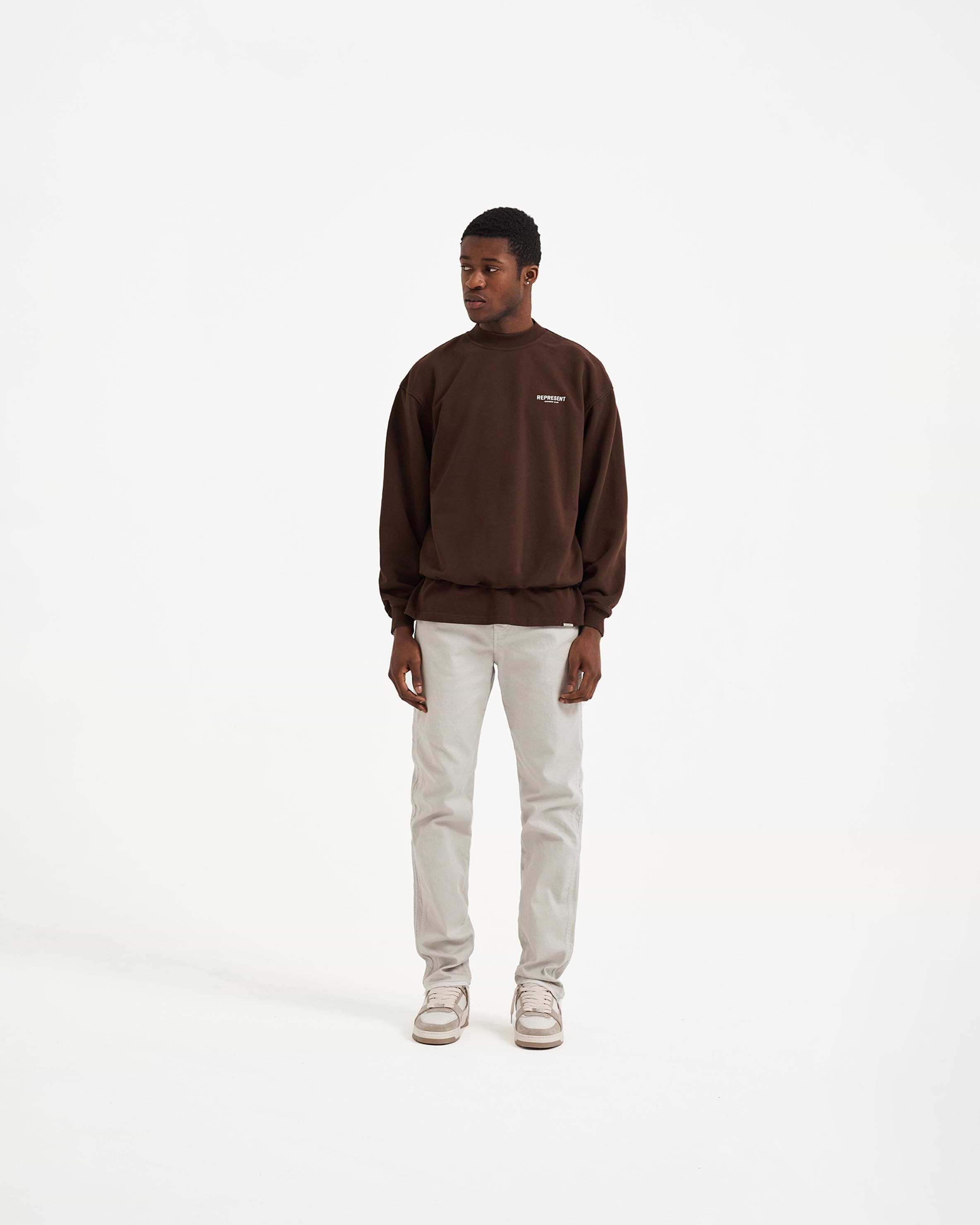 Brown Sweater | Owners Club | REPRESENT CLO