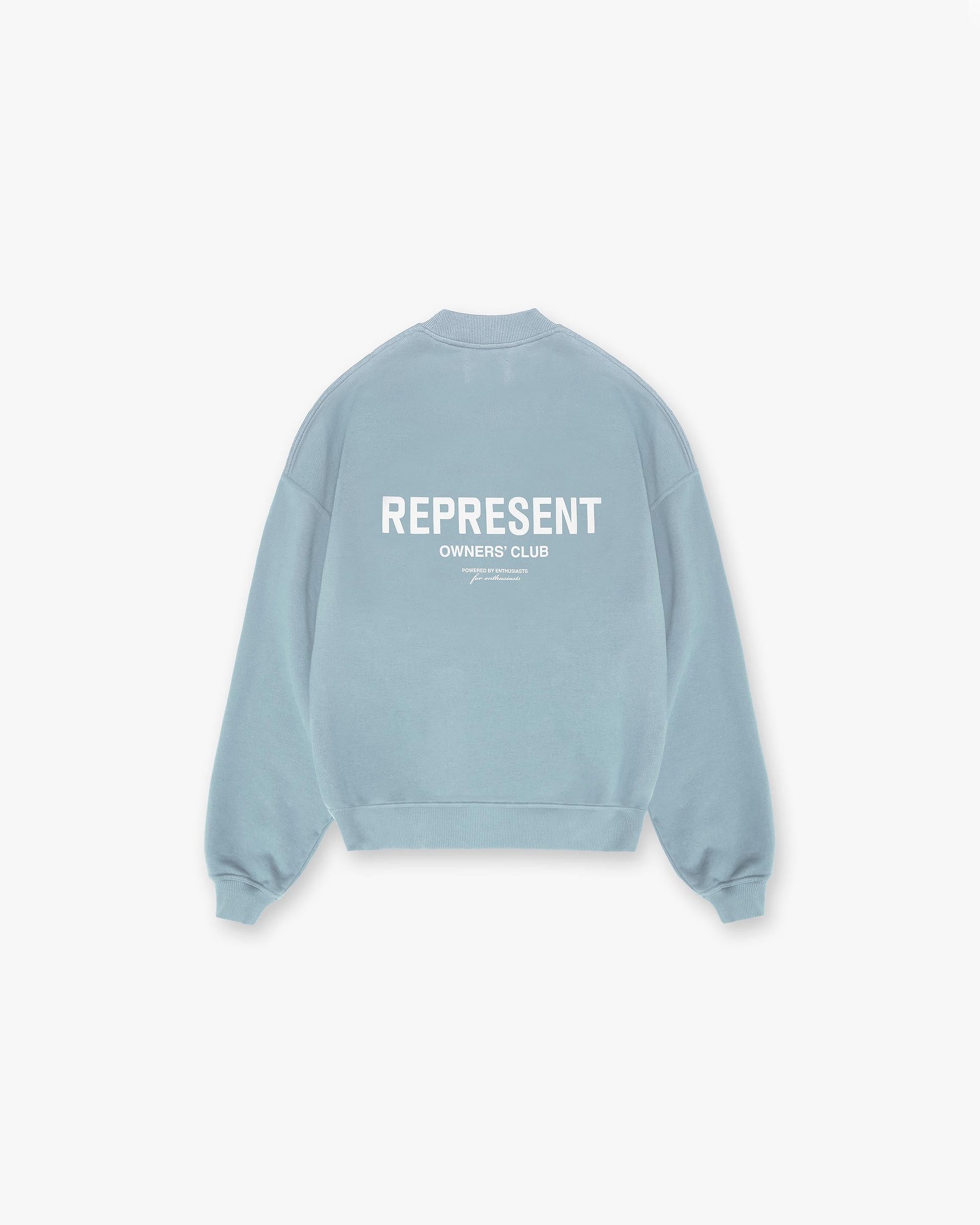 Represent Owners Club Sweater | Powder Blue Sweaters | Represent ...