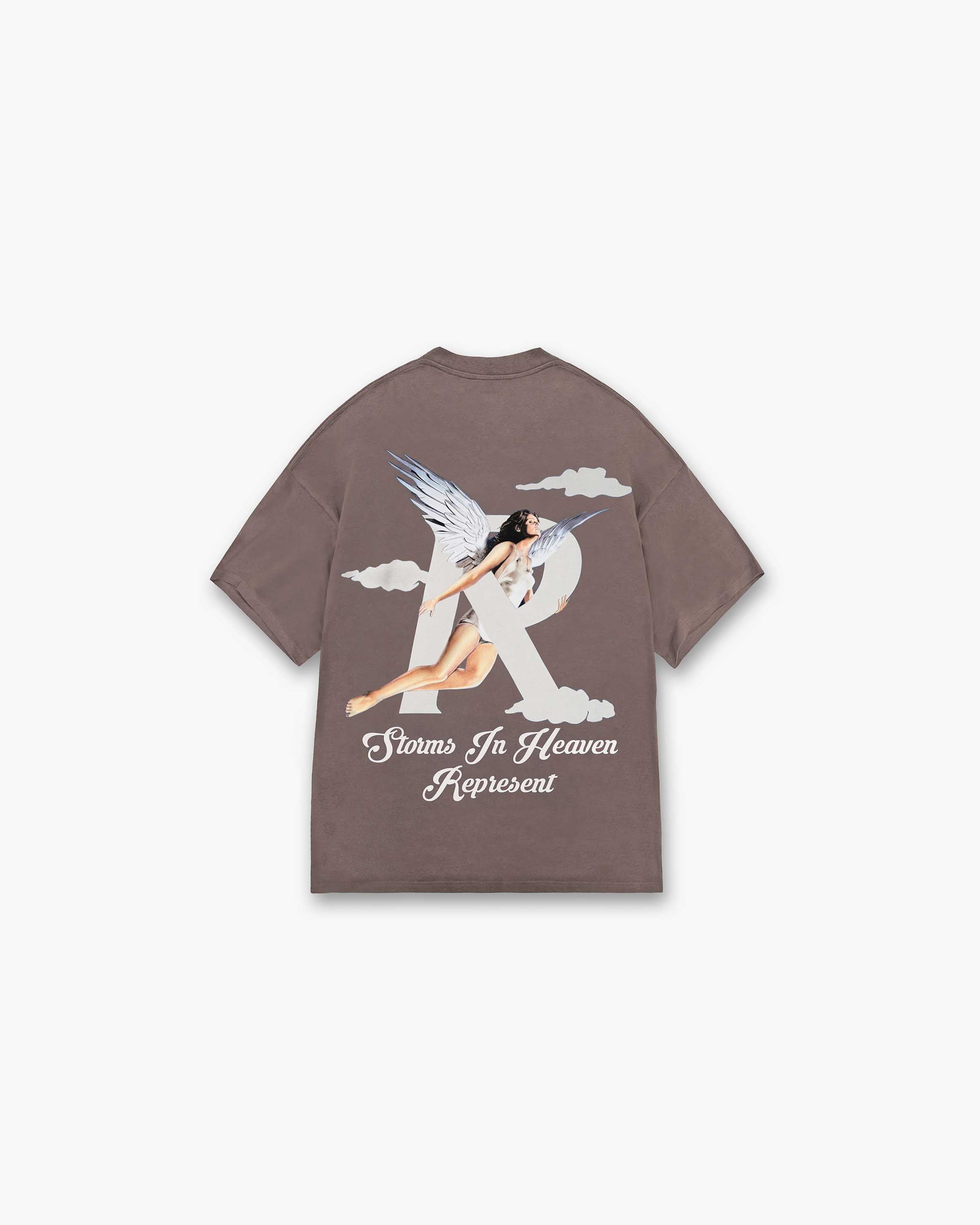 Storms In Heaven T-Shirt | Mushroom T-Shirts SS23 | Represent Clo