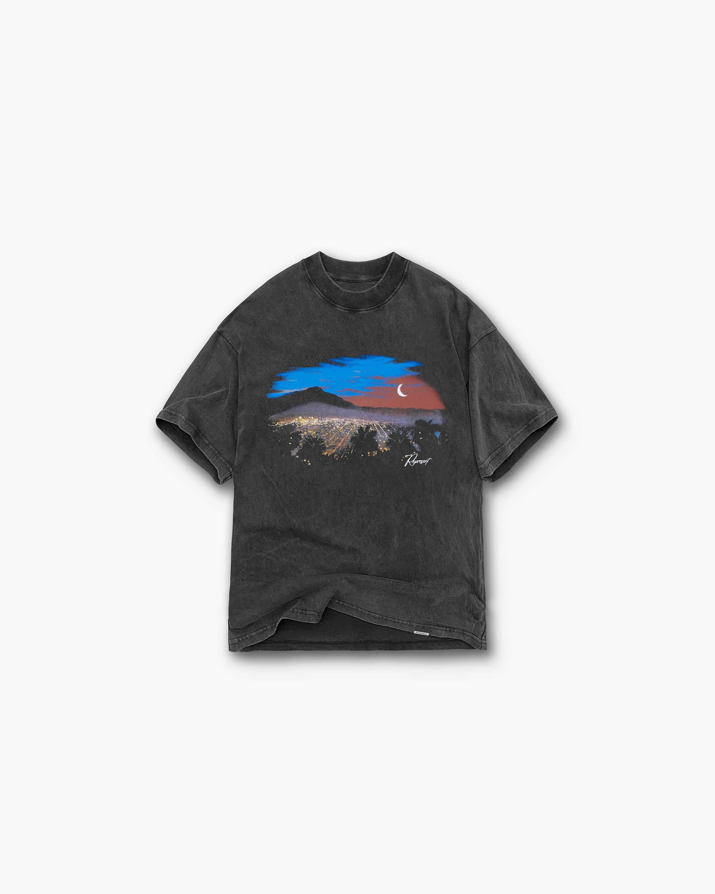 The Hills T-Shirt | Vintage Grey T-Shirts SS23 | Represent Clo