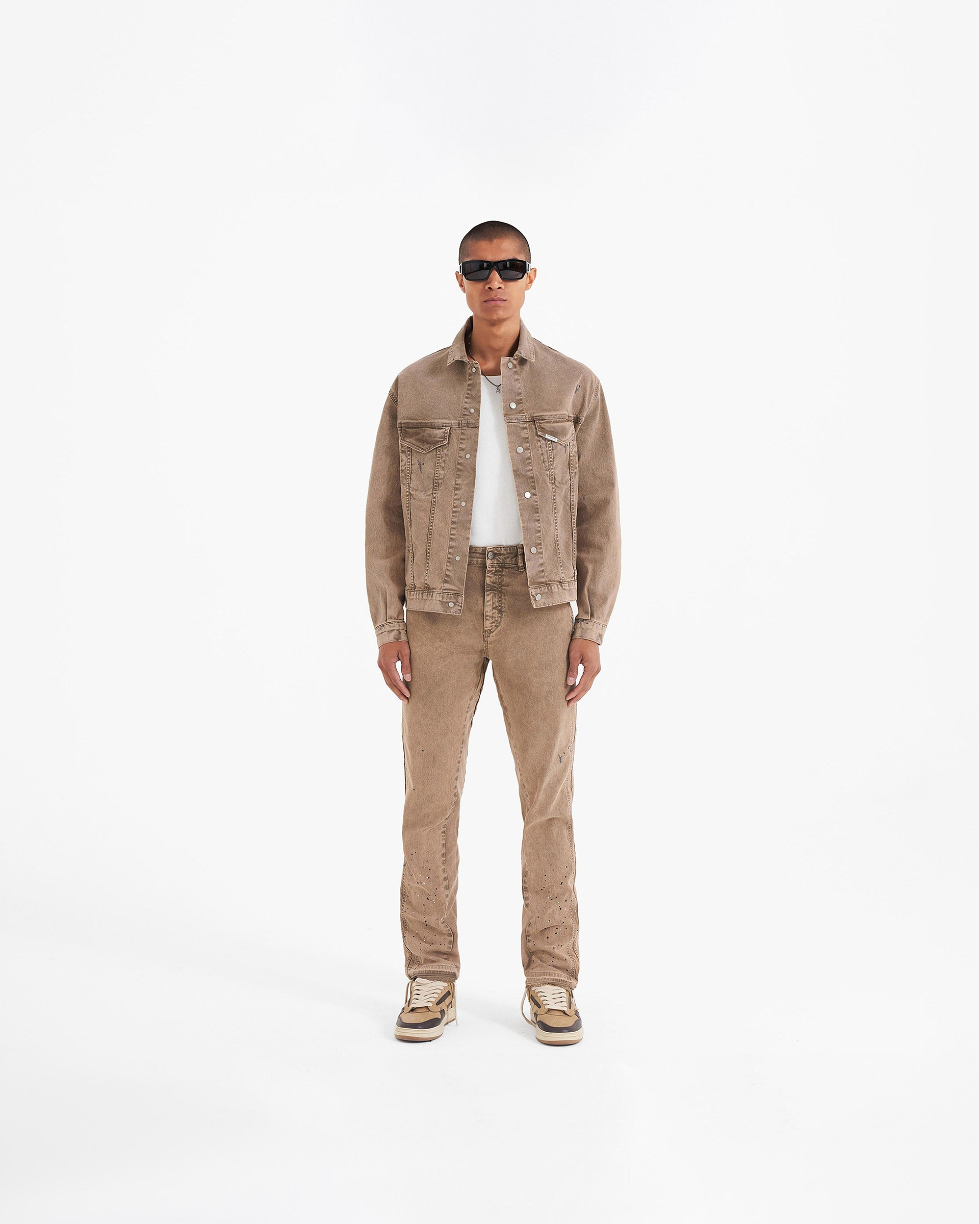 Straight Leg Raw Hem - Dust