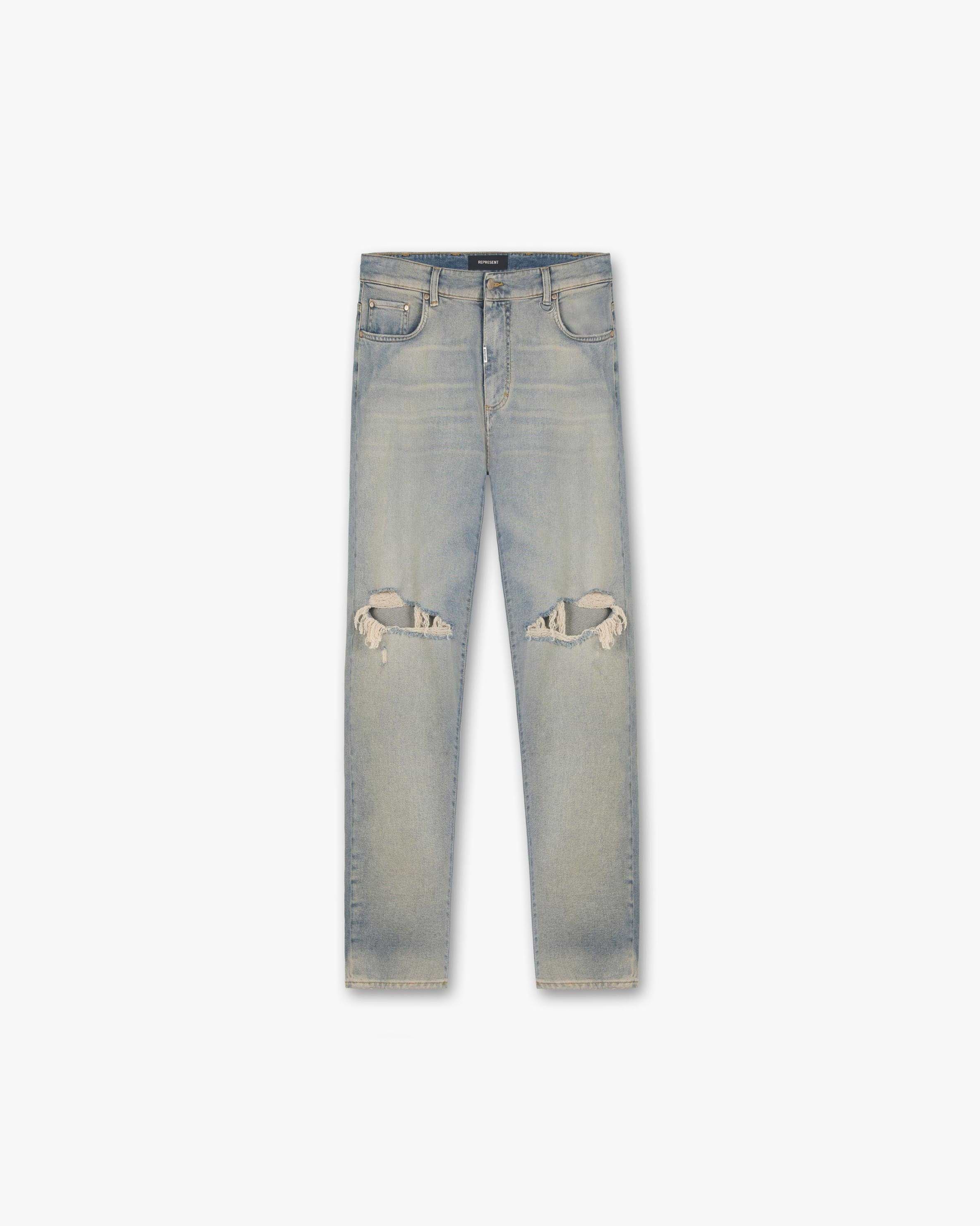Baggy Destroyer Denim - Worn Blue