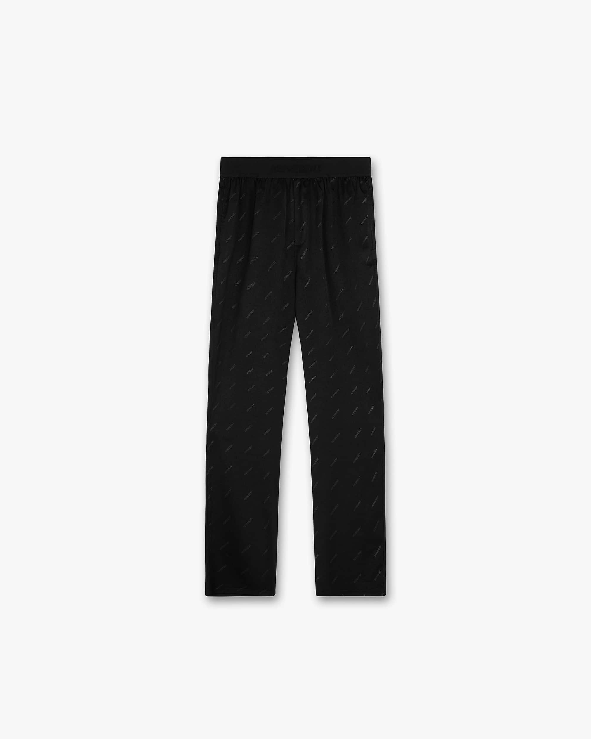 Pyjama Bottoms | Black Pants PRE-SS23 | Represent Clo