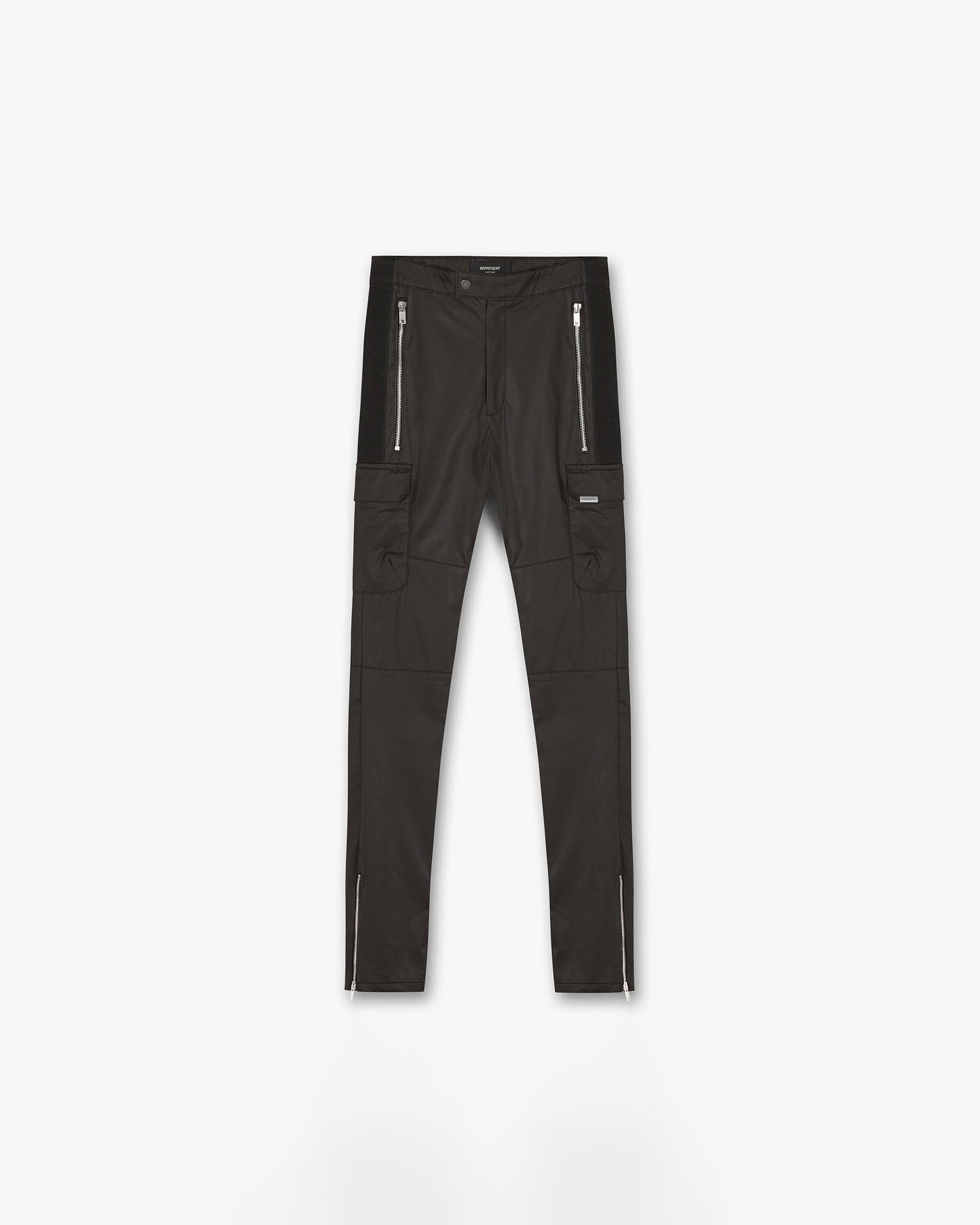 Leather Military Pant - Braun