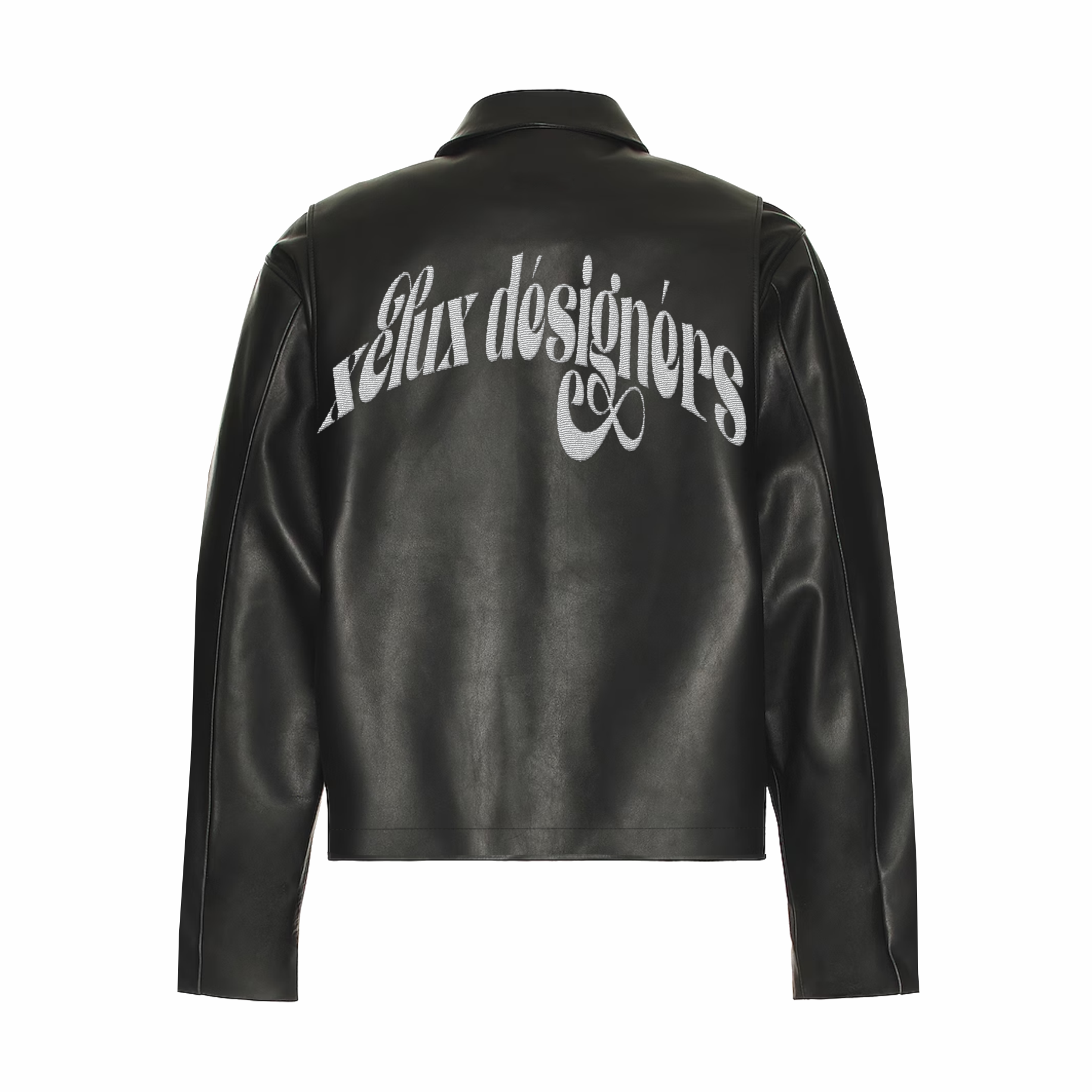 XC FSG LEATHER JACKET- Black