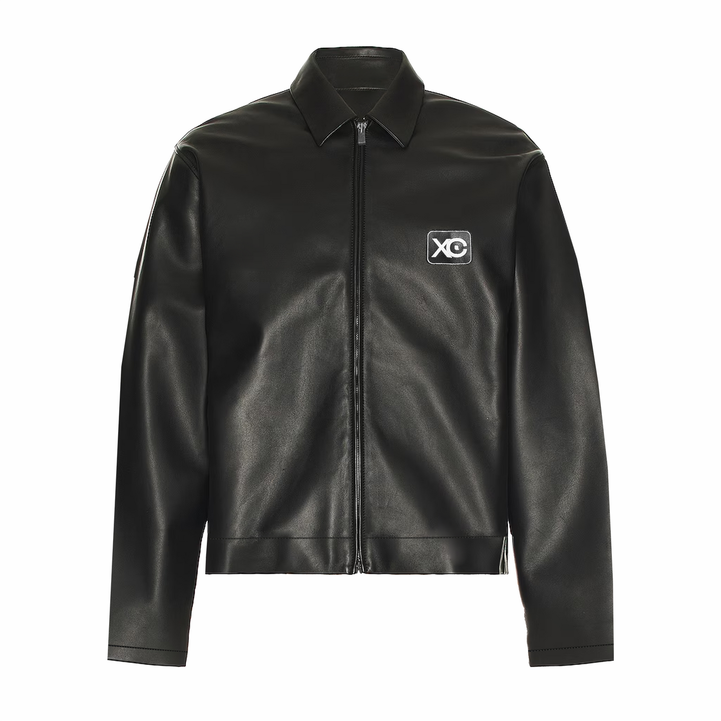 XC FSG LEATHER JACKET- Black