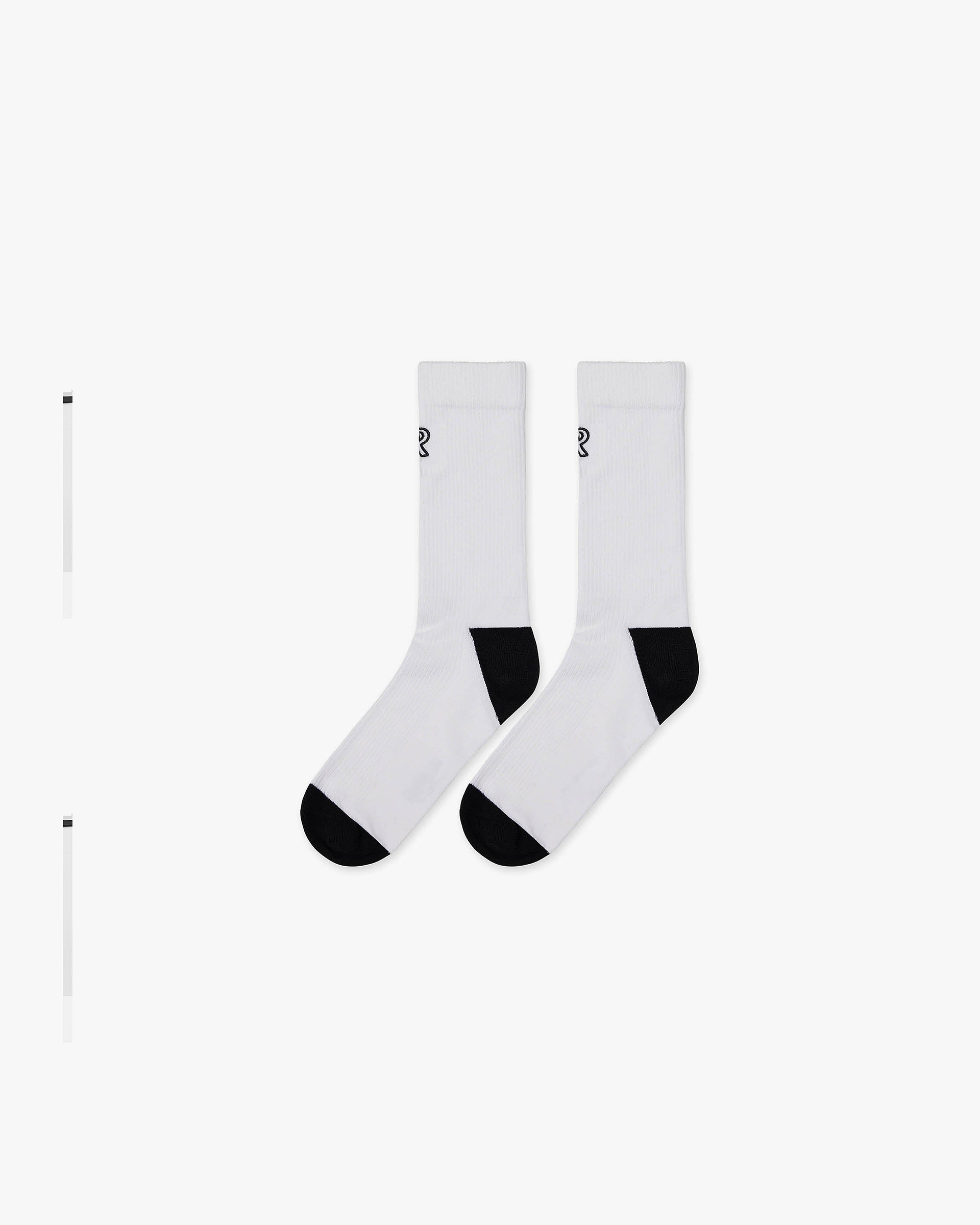 Socken mit Initialen - Schwarz
