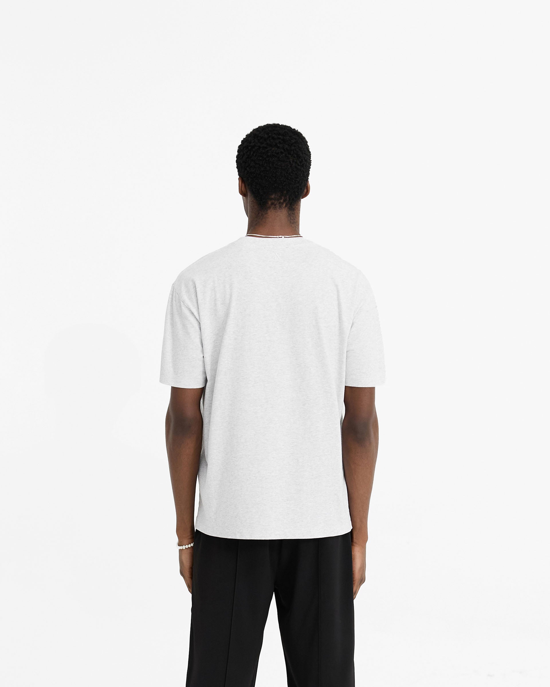 T-shirt Initial - Gris Glacier Chiné