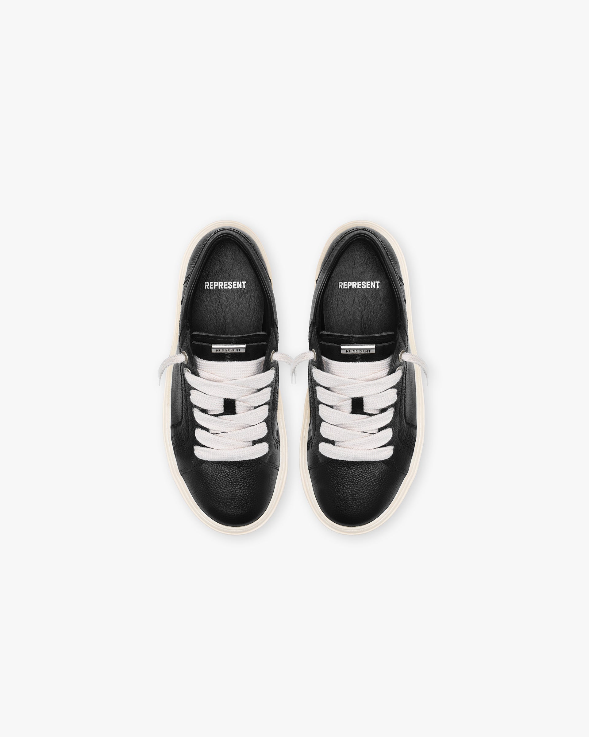 HTN Low Tumbled Leather - Noir