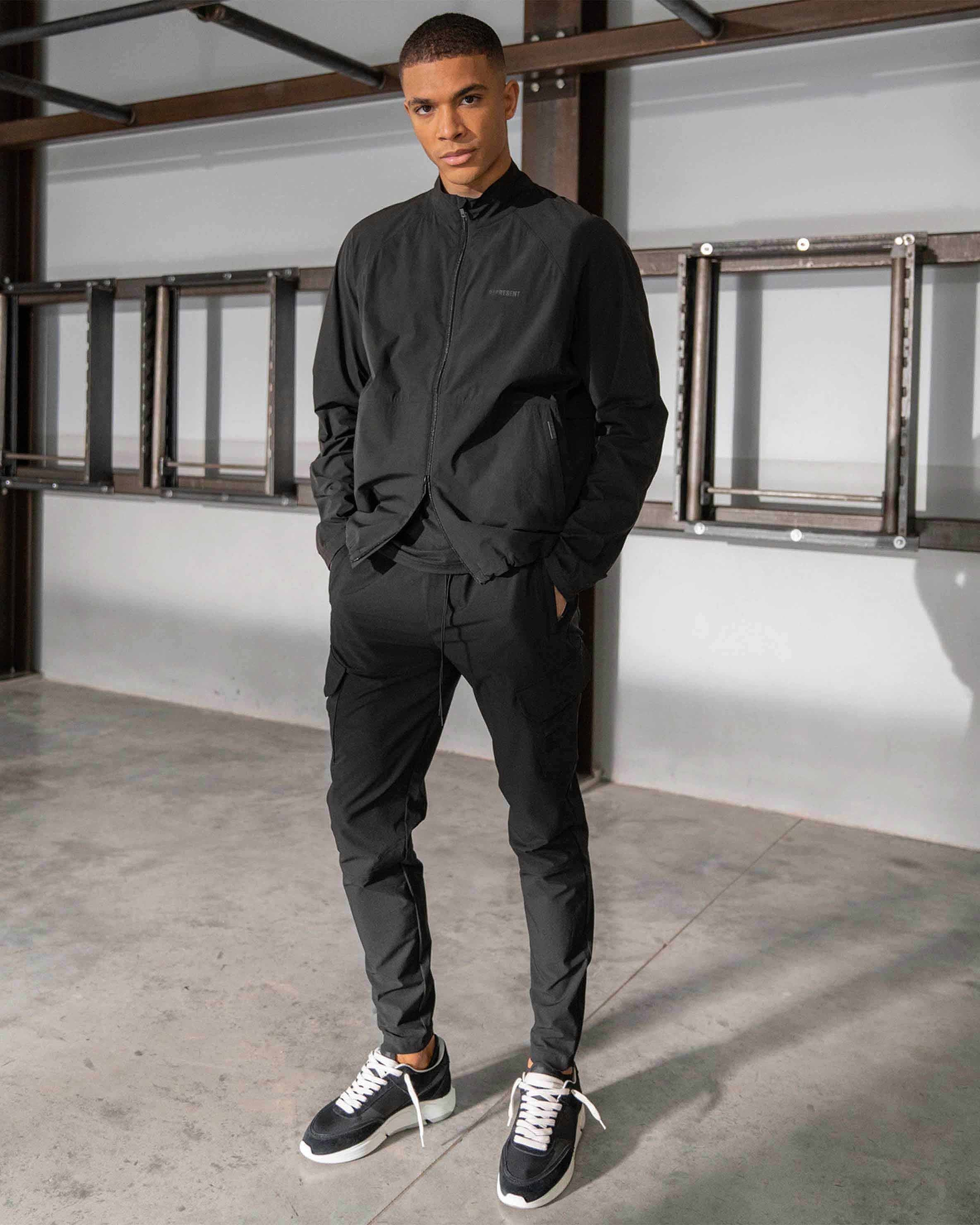 247 Zip Hose - Schwarz