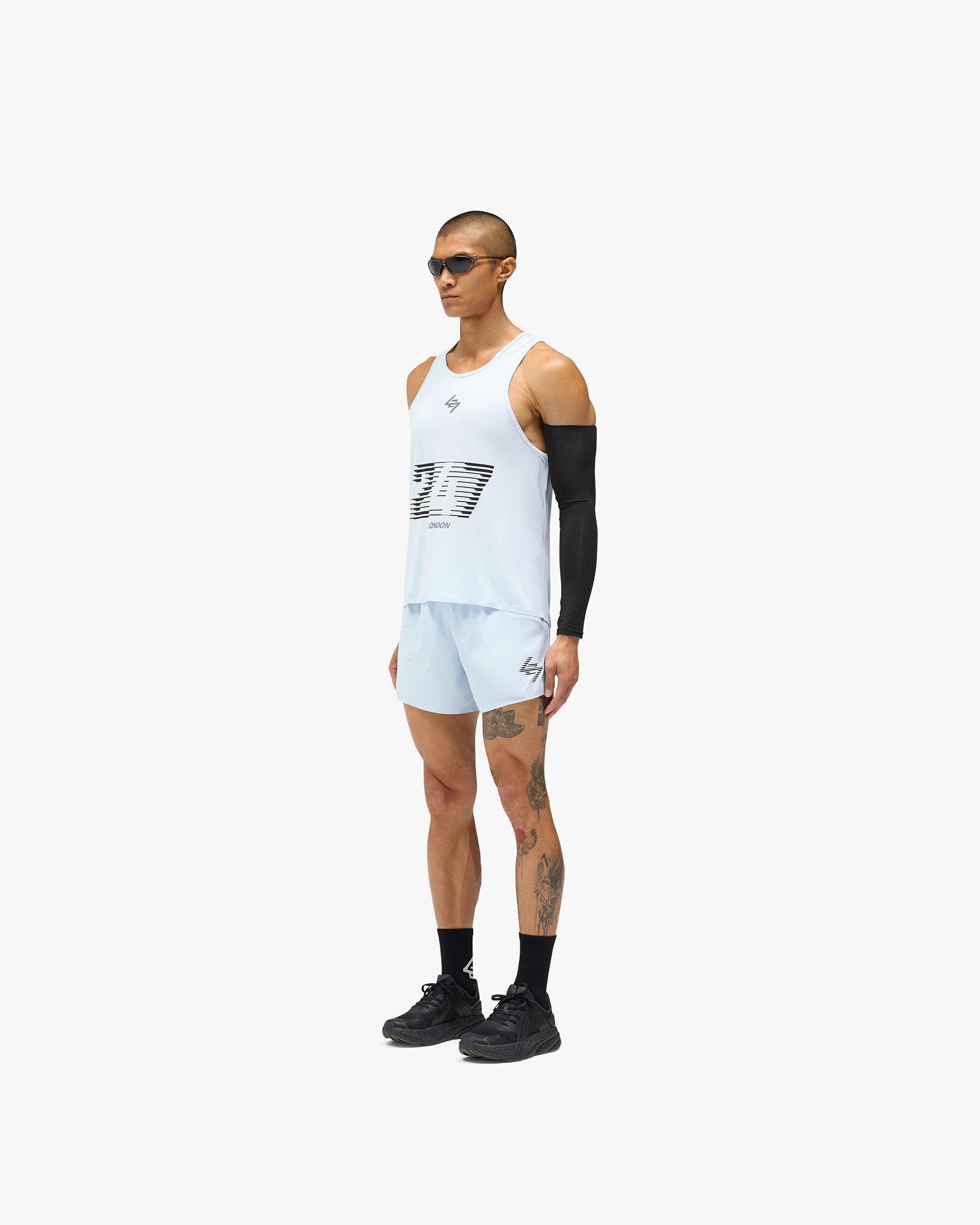 247 London Singlet - Blue