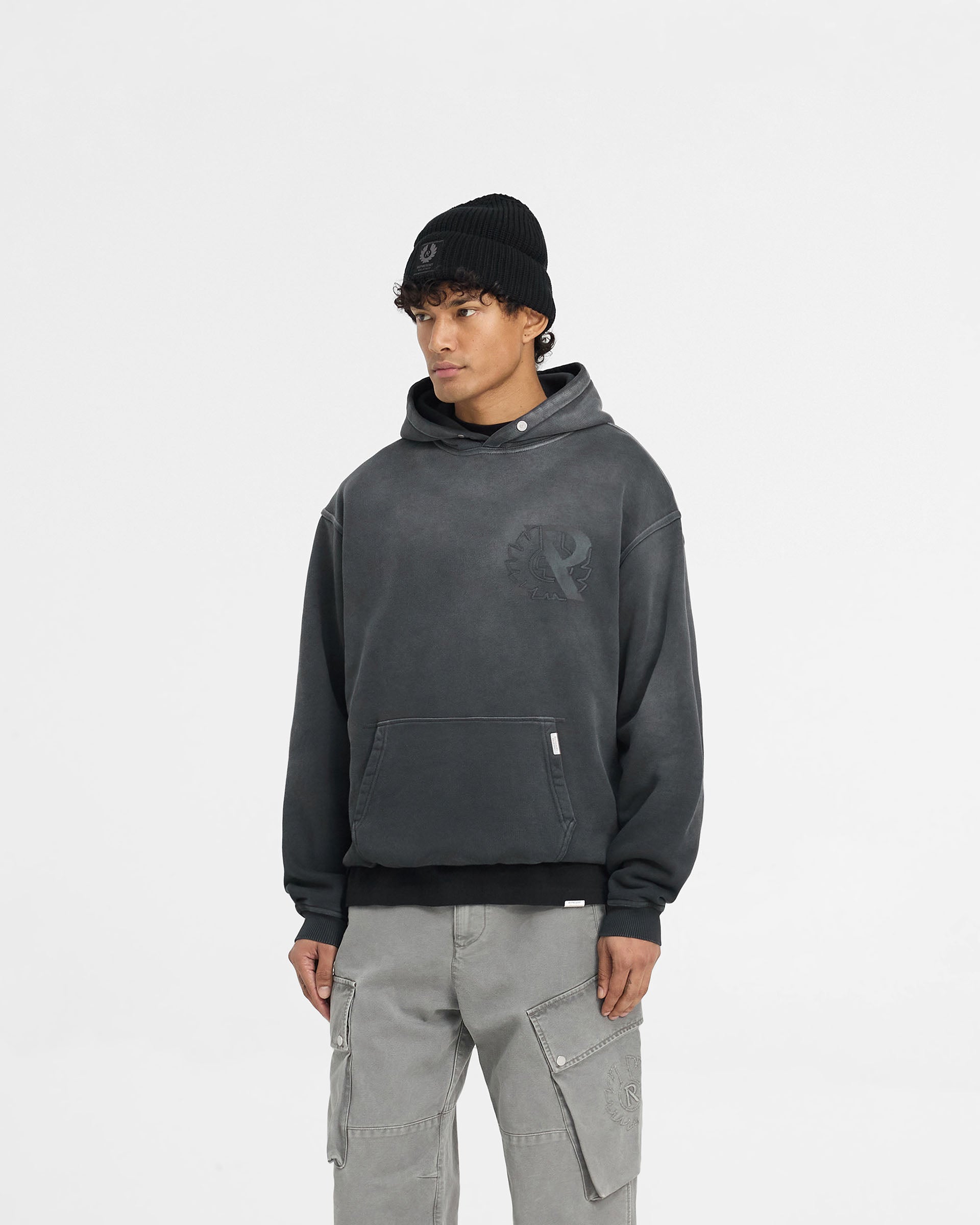 Sweat à capuche Represent X Belstaff Outline Phoenix - Shadow