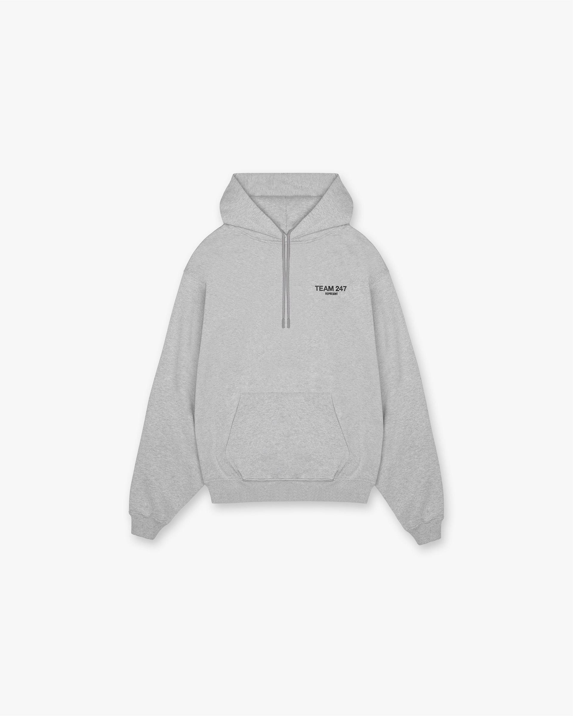 Team 247 Oversized Hoodie - Aschgrau