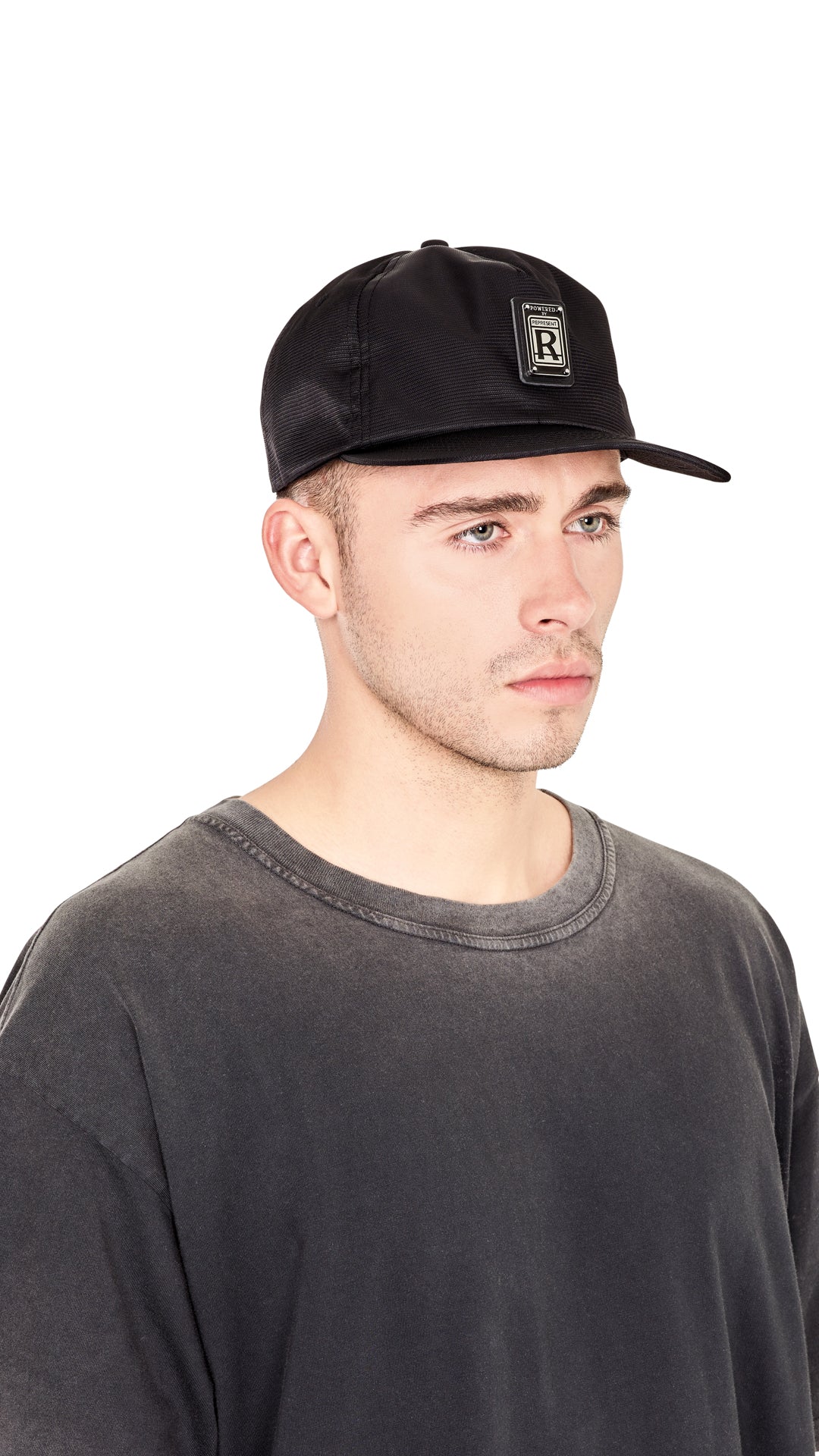 Powered By Represent Kappe - Schwarz