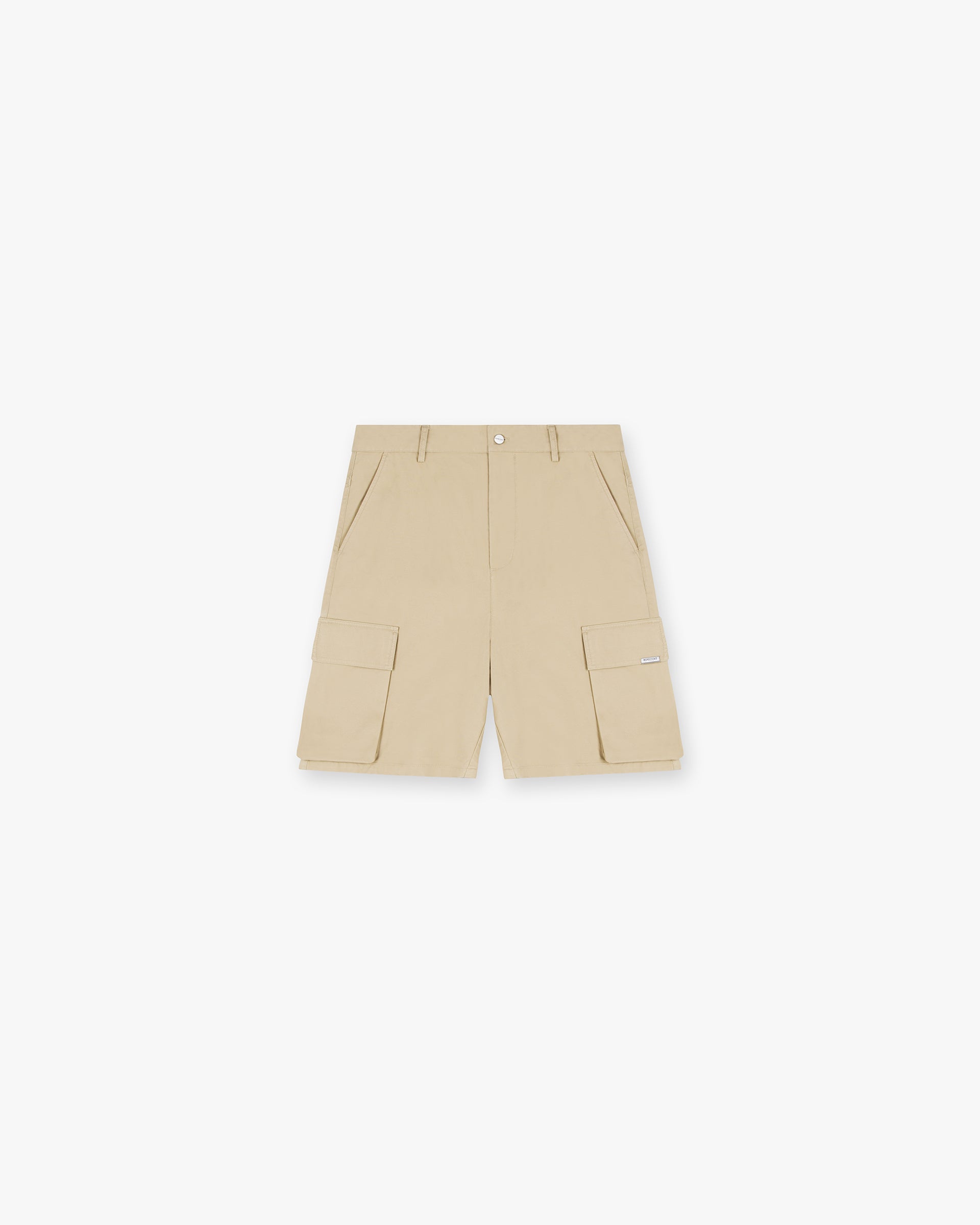 Baggy-Cargo-Shorts aus Baumwolle - Sandstein