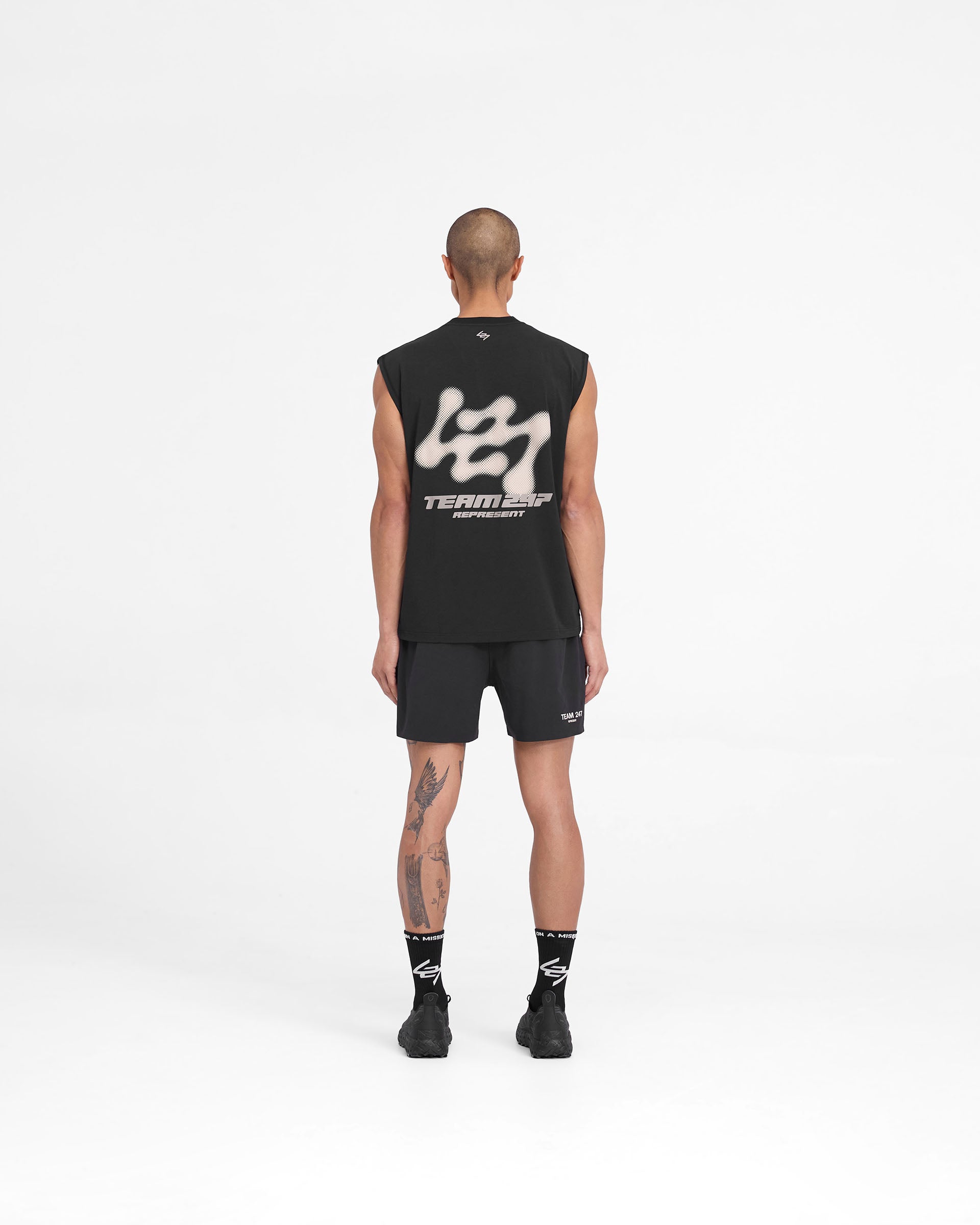 Team 247 Fused Shorts - Schwarz