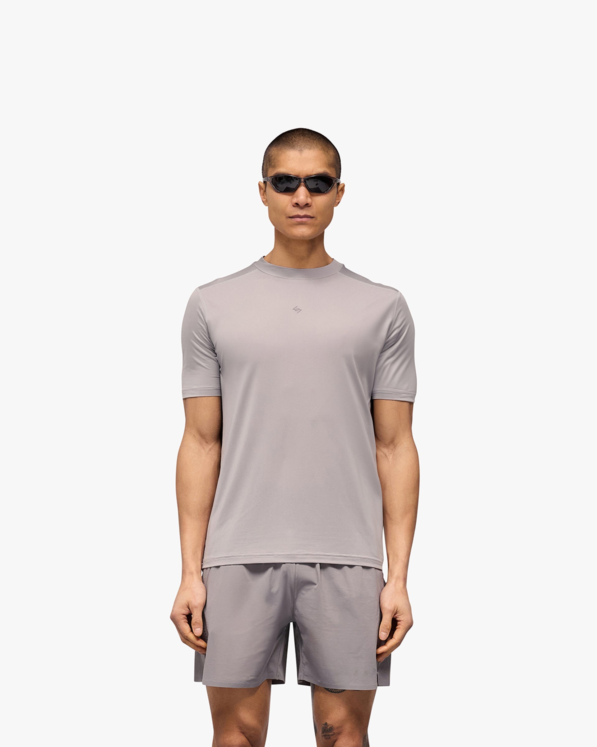 247 Contour Run T-Shirt - Titanium