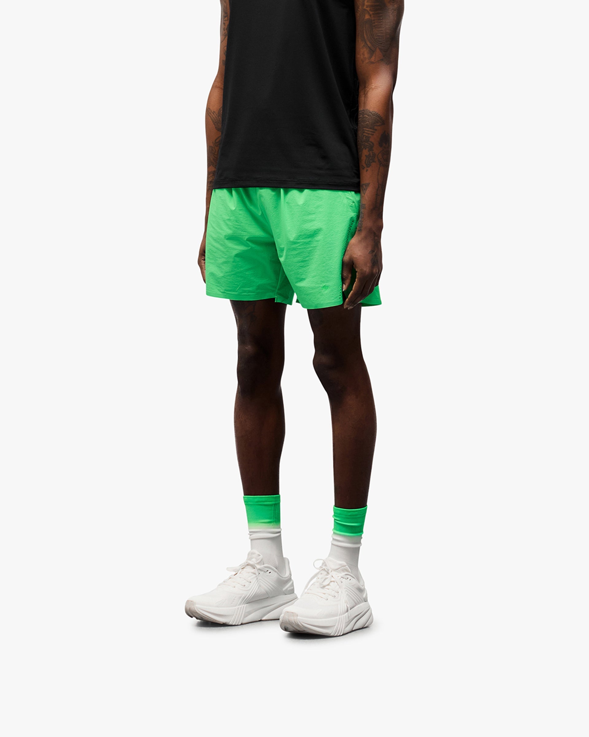 247 Training Shorts - Speed Green