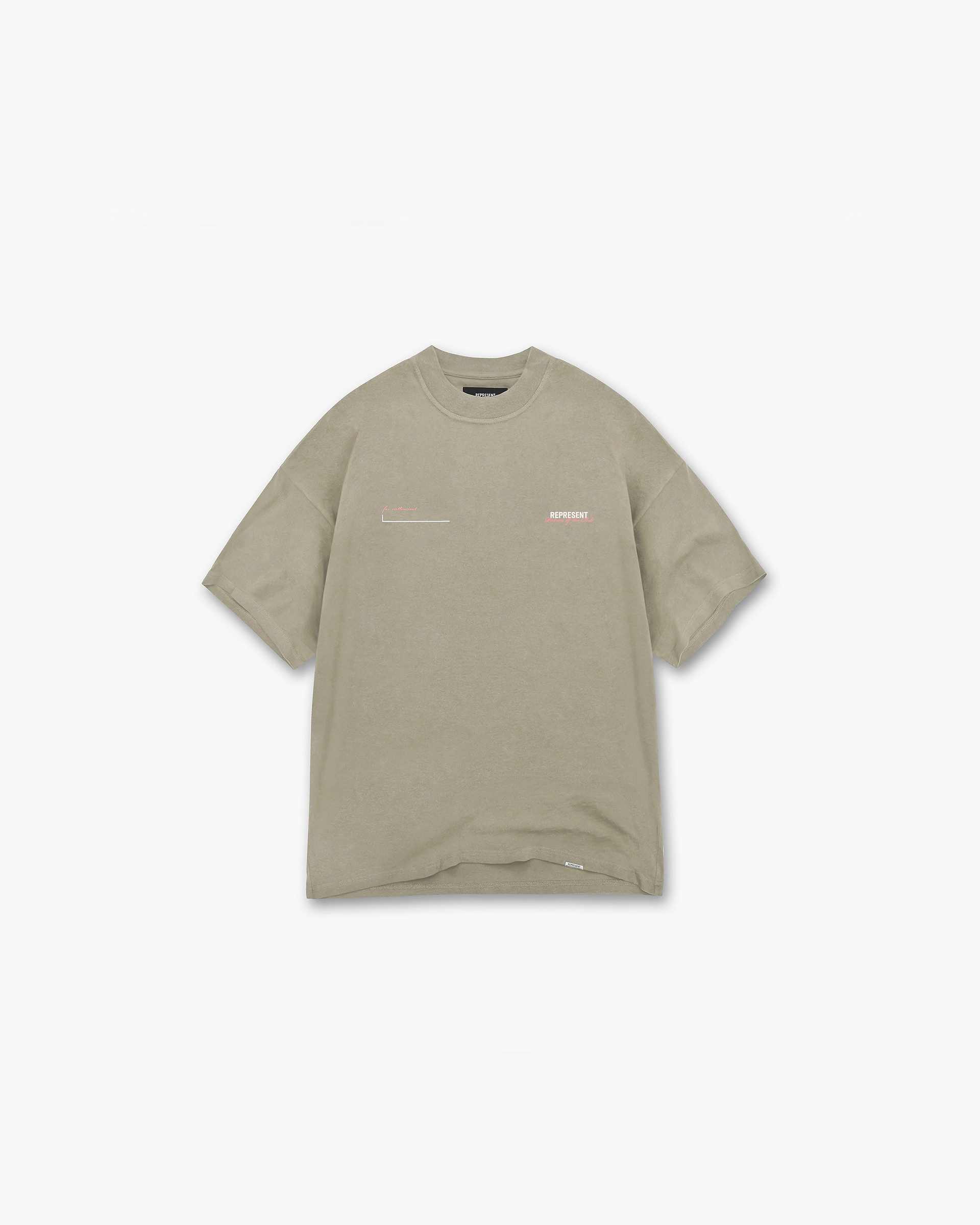Patron des Clubs T-Shirt - Khaki Pink