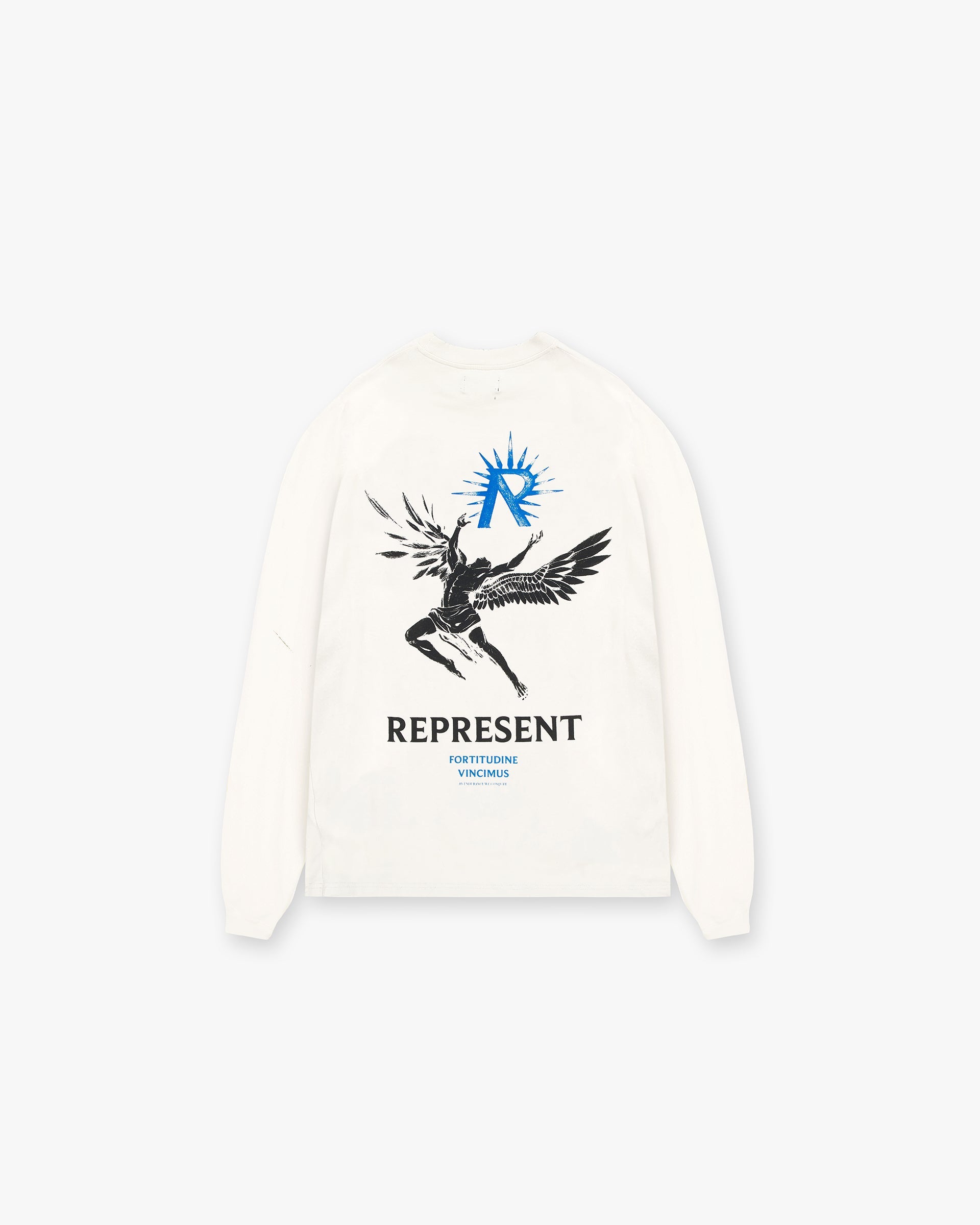 Icarus Langarm-T-Shirt - Flaches Weiß
