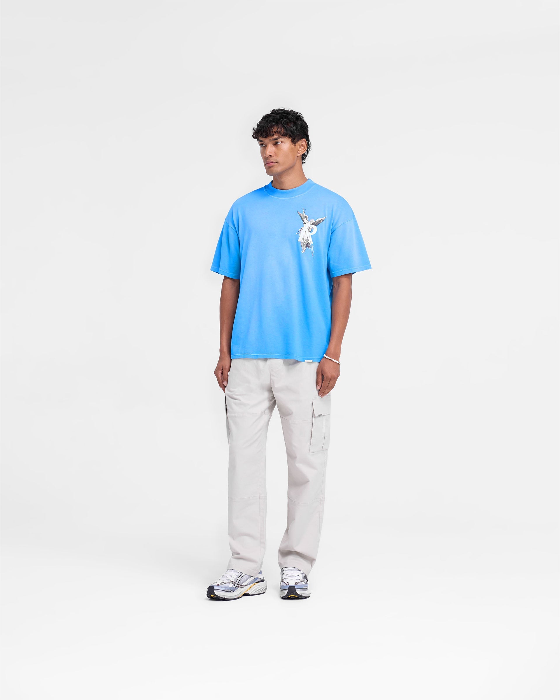 T-shirt Archange - Bleu électrique
